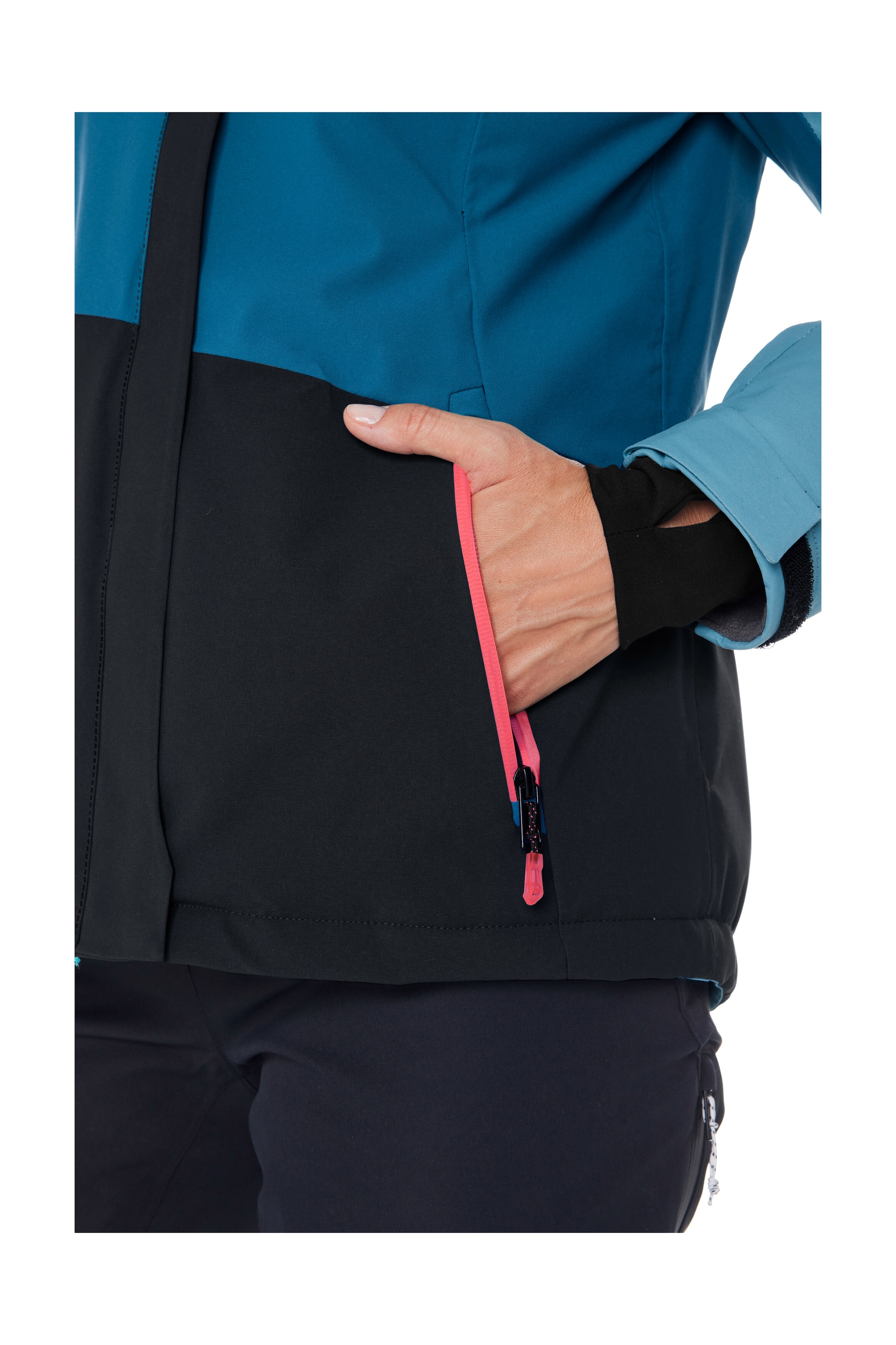 Killtec Veste de ski »KSW 67 WMN SKI JCKT« Damen Skijacke: wasserdicht, atmungsaktiv, abnehmbare Kapuze