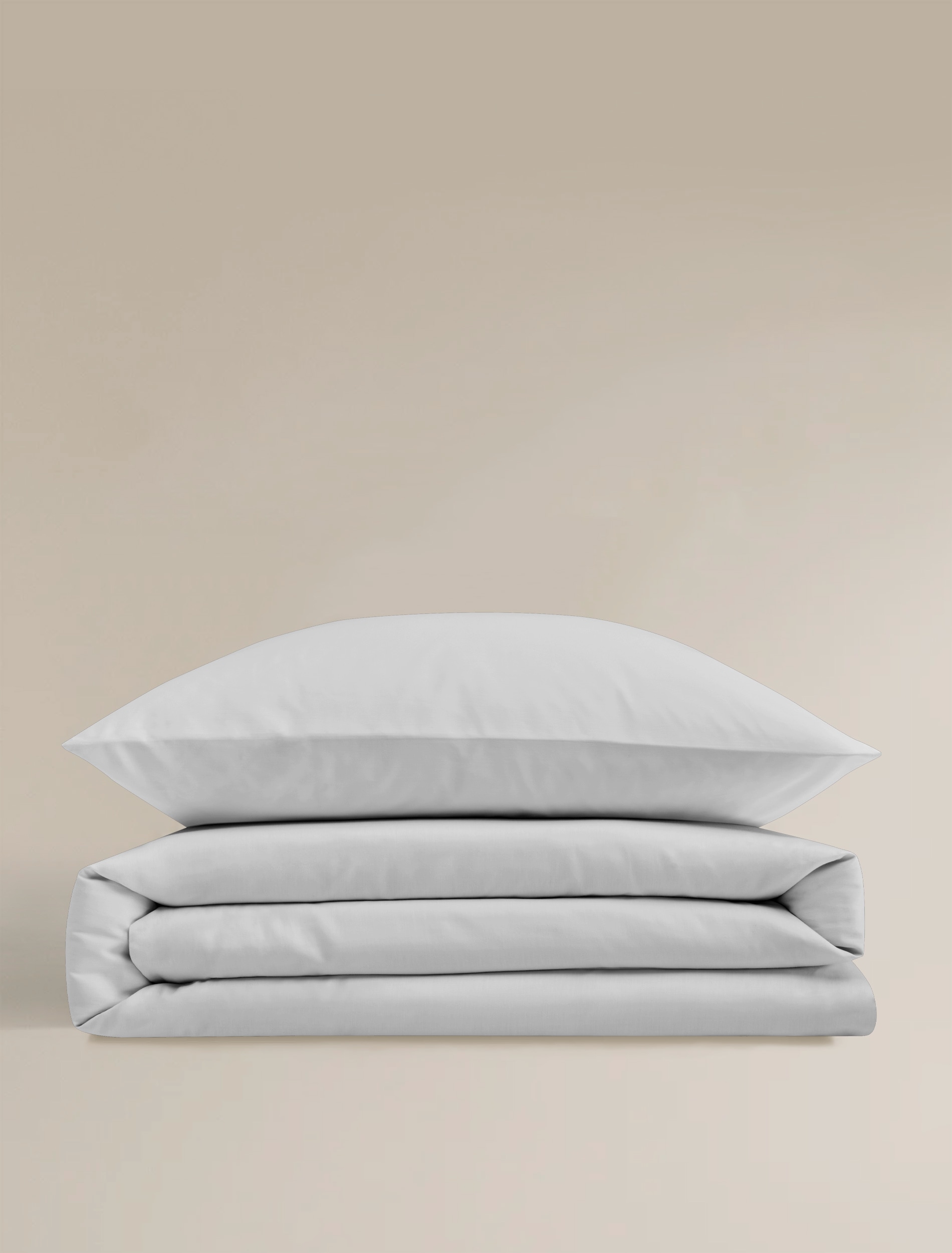 BIERBAUM Bettwäsche »Elegant uni«, Mako-Satin, 100 % Baumwolle, Uni, pflegeleicht