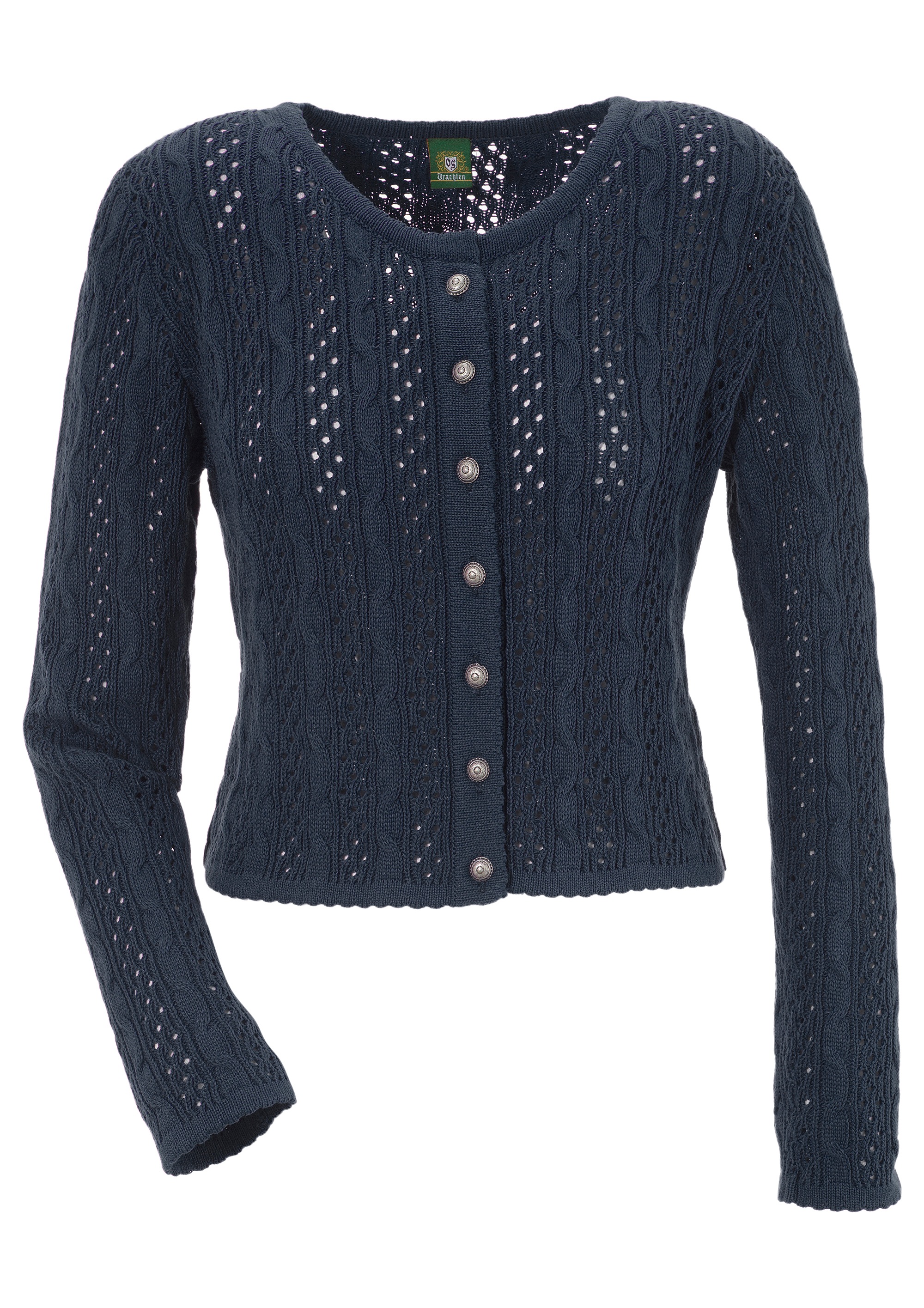 Trachtenstrickjacke Damen in kurzer Form