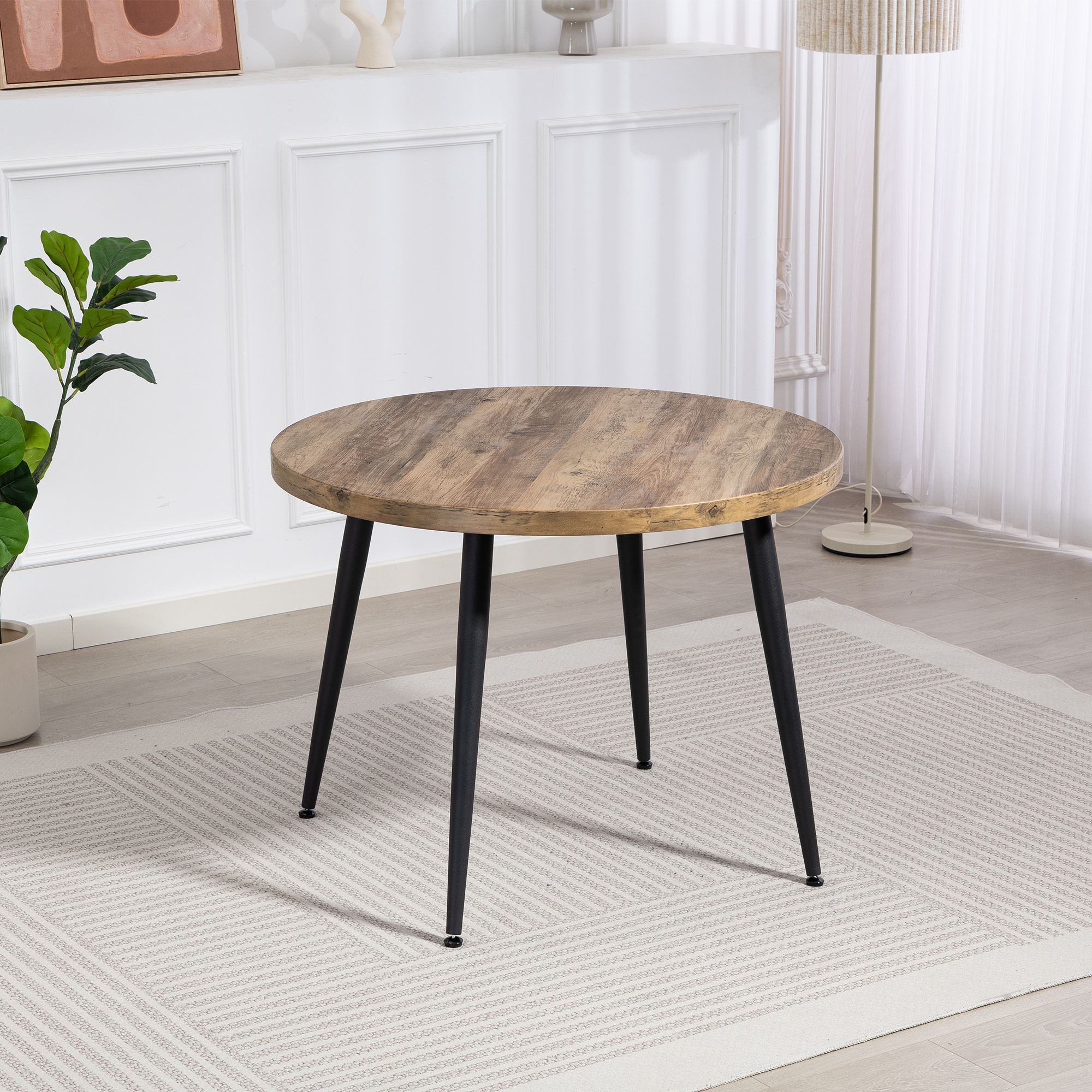 Image of Duo Collection Esstisch "Marla Tisch" Massives Metallgestell, Belastbarkeit bis 100 kg