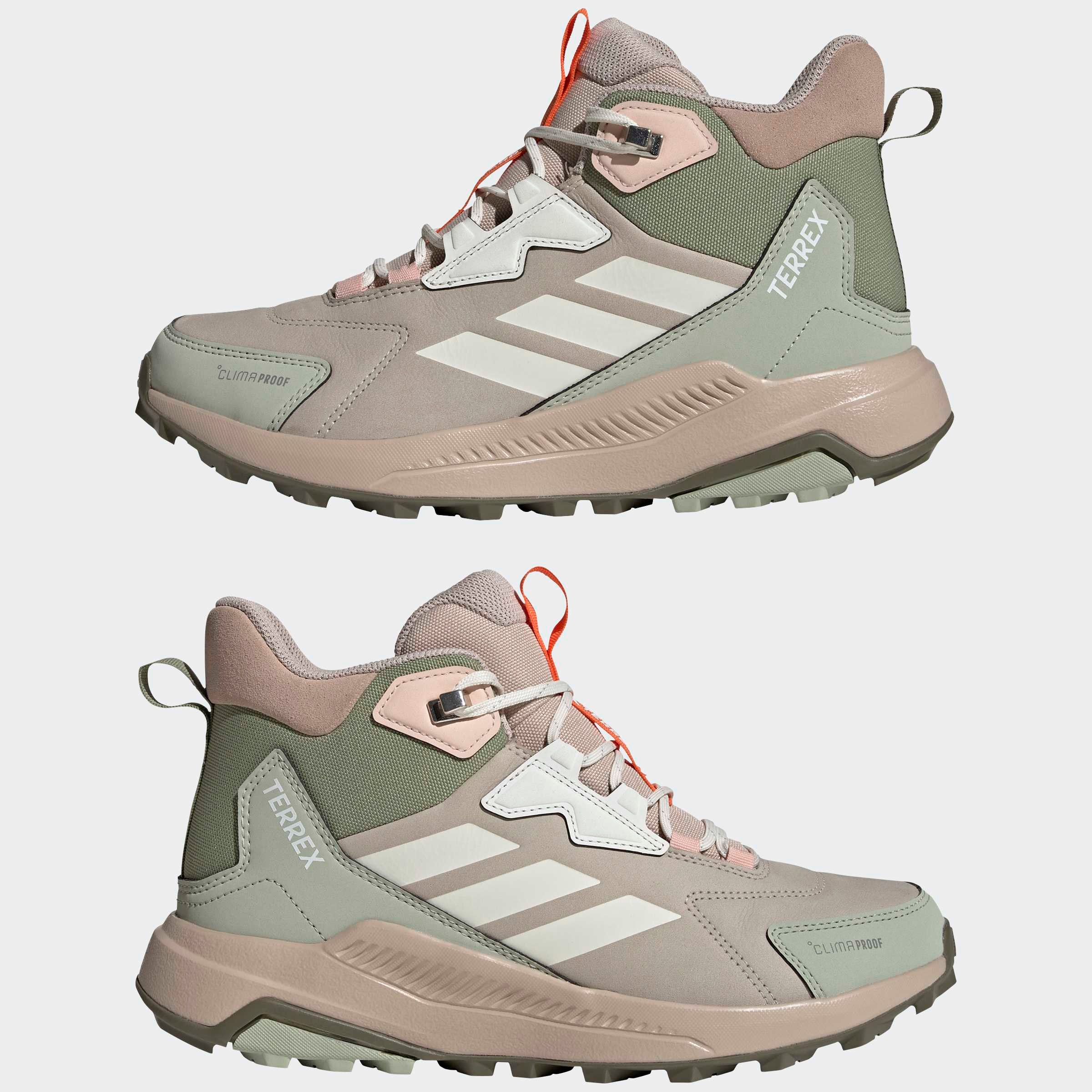 adidas TERREX Wanderschuh »ANYLANDER MID LEA CP W«  wasserdicht und aus Leder