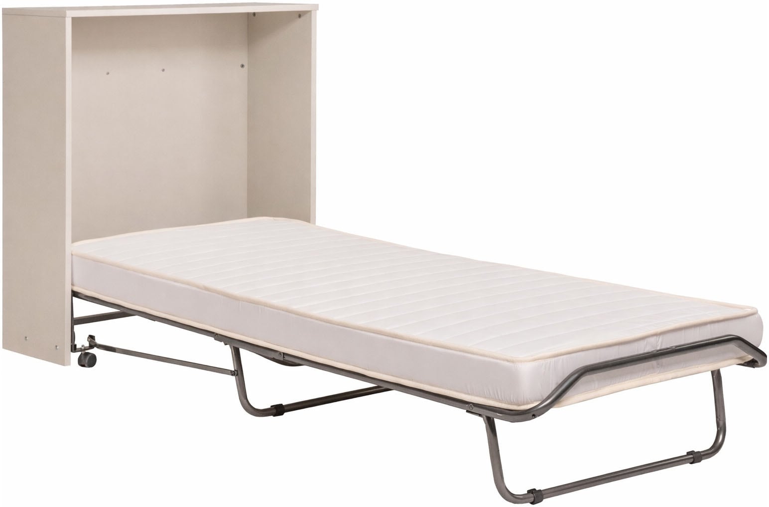 Home affaire Schrankbett »Sognum als Gästebett nutzbar, Wandklappbett in Kommodenoptik« in den Farben weiss, schwarz und kaschmir erhältlich,  inkl. Matratze, platzsparendes Klappbett, optimal für kleine Räume