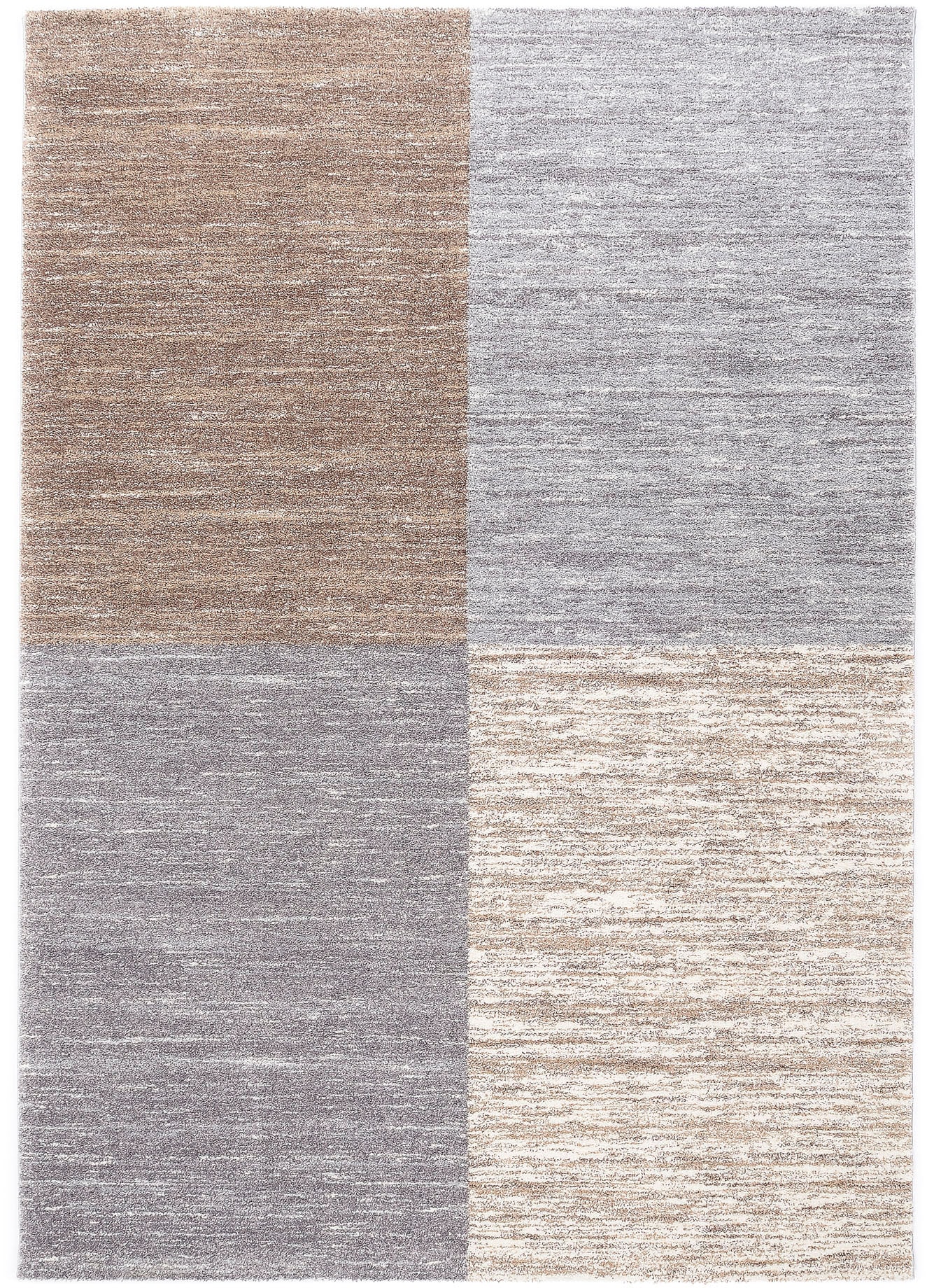 Image of OCI DIE TEPPICHMARKE Teppich "SOFI LORI" rechteckig 12 mm Höhe Frisé Teppich, Kurzflor, Karo, Wohnzimmer