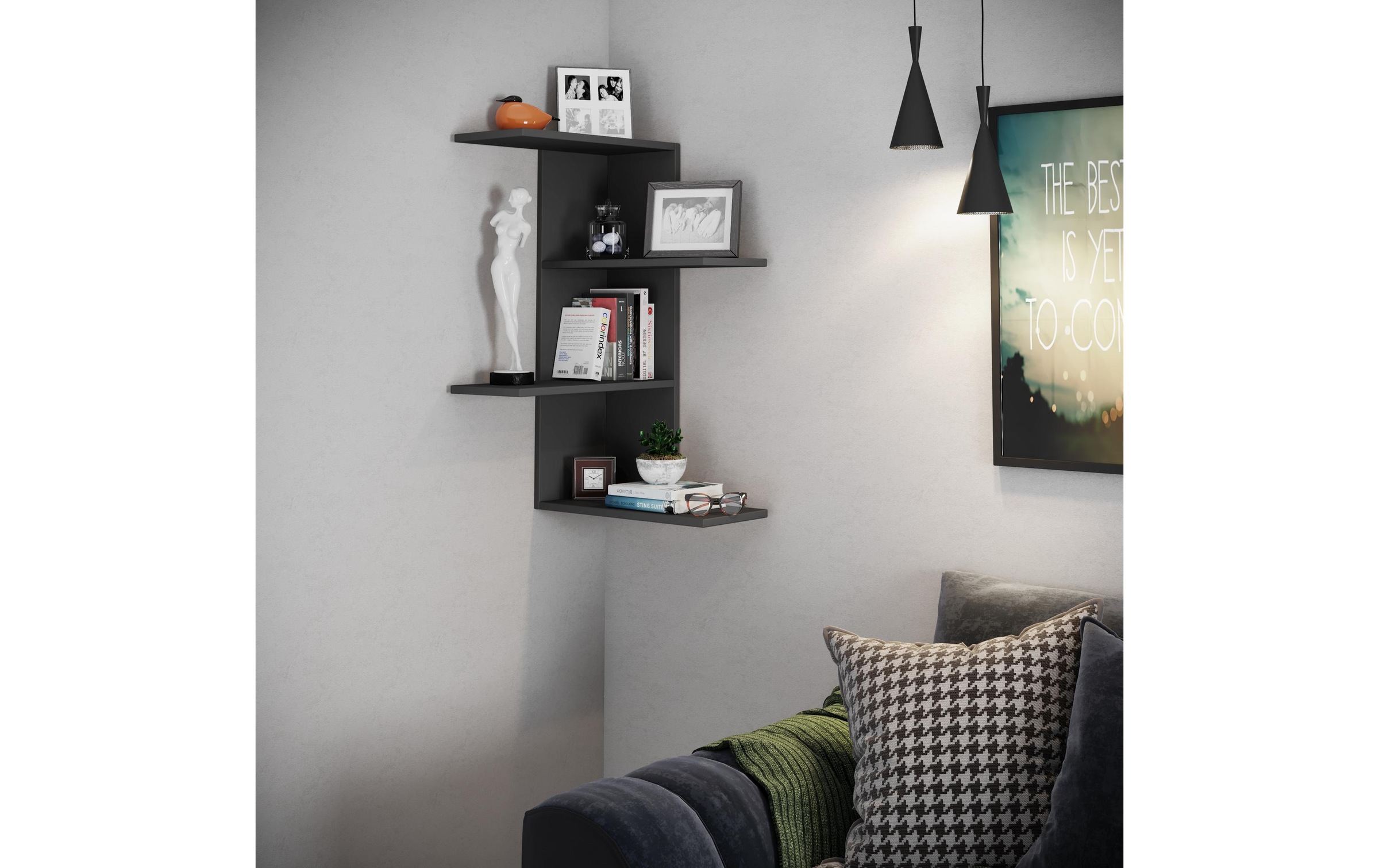 VCM Wandregal »Balos 77 x 45 cm«