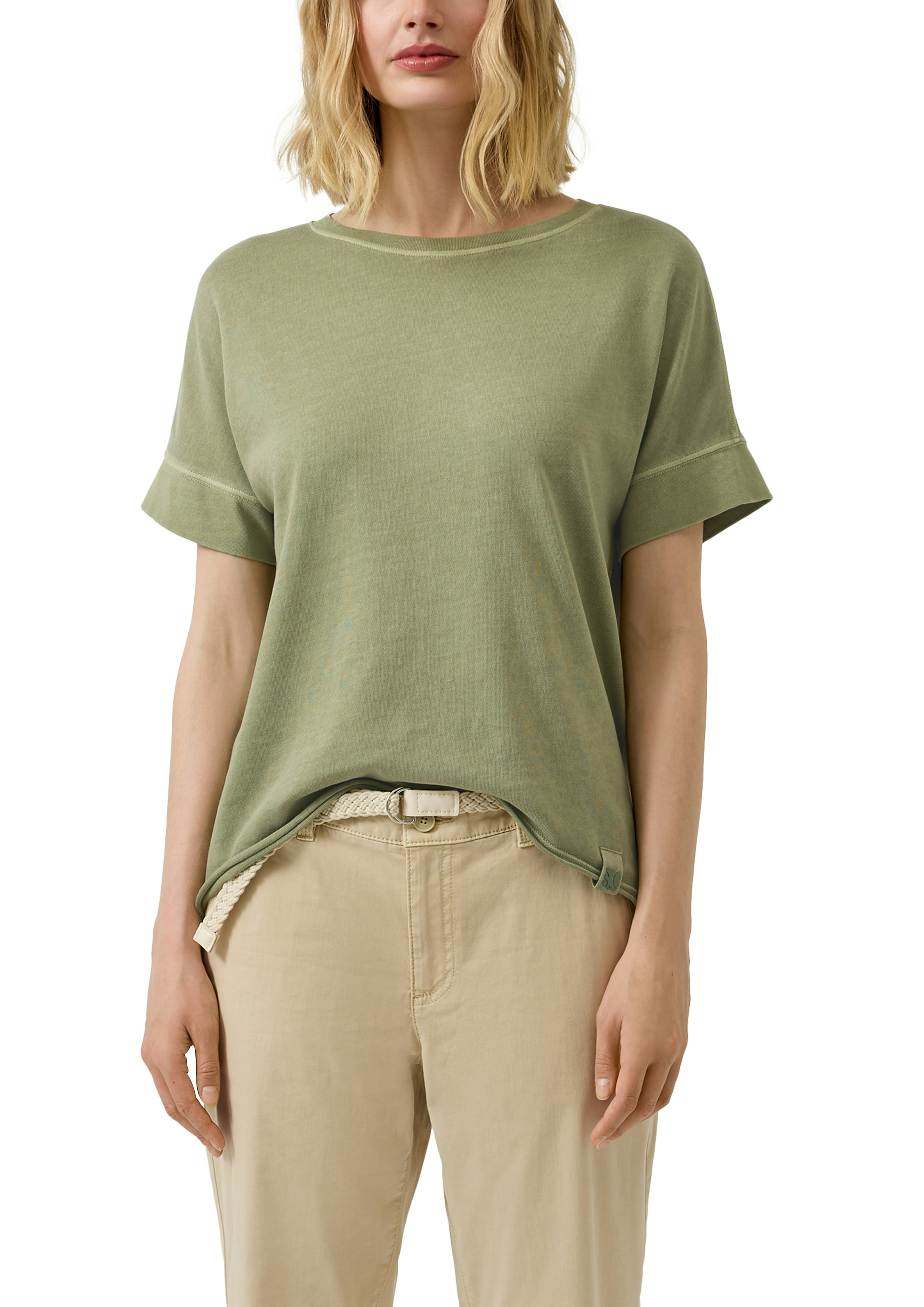 Image of s.Oliver T-Shirt mit offenem Saum