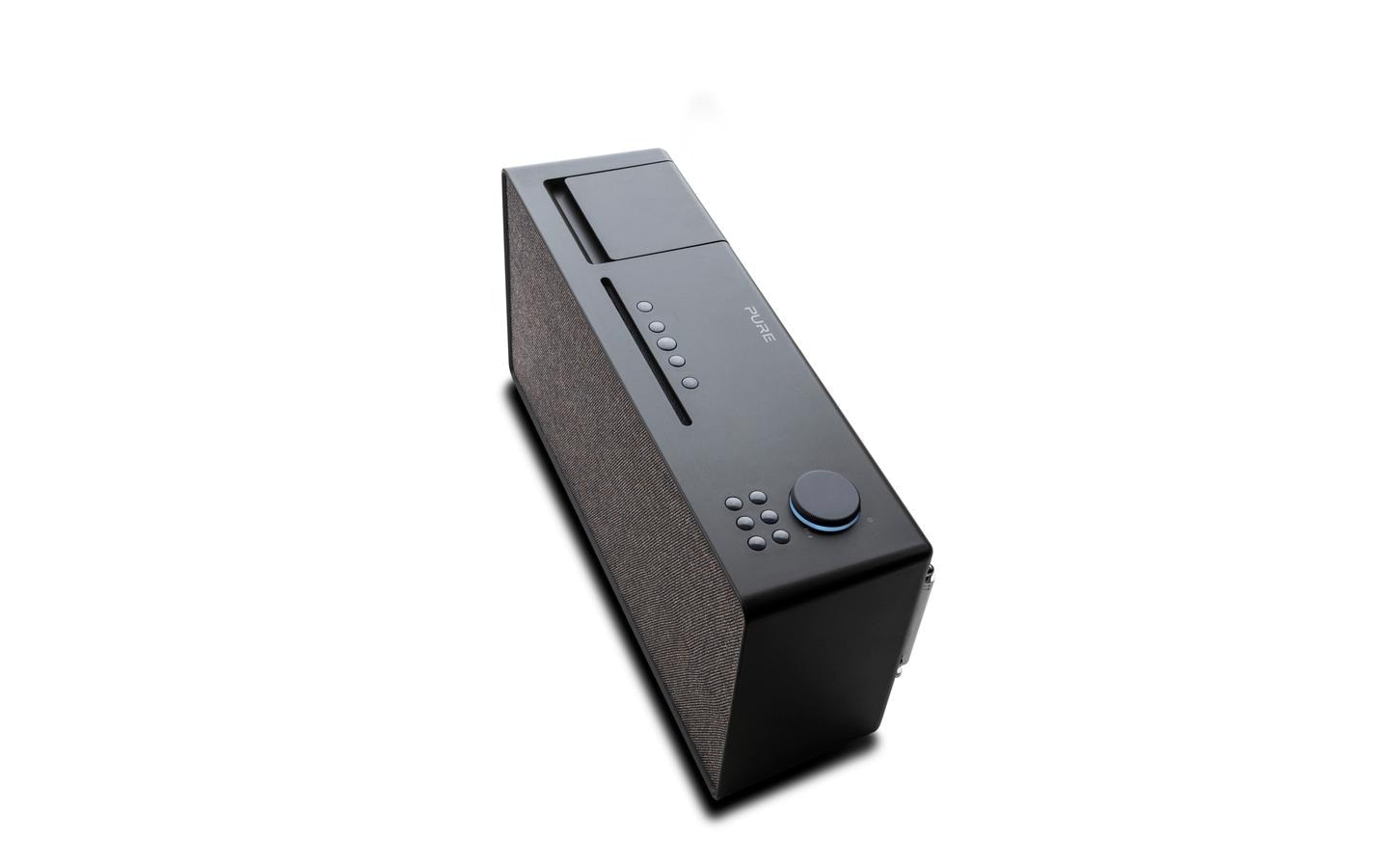 Pure Digitalradio (DAB+) »Evoke Home Coffee Black«, (Bluetooth-WLAN Digitalradio (DAB+)-FM-Tuner-Internetradio 100 W)