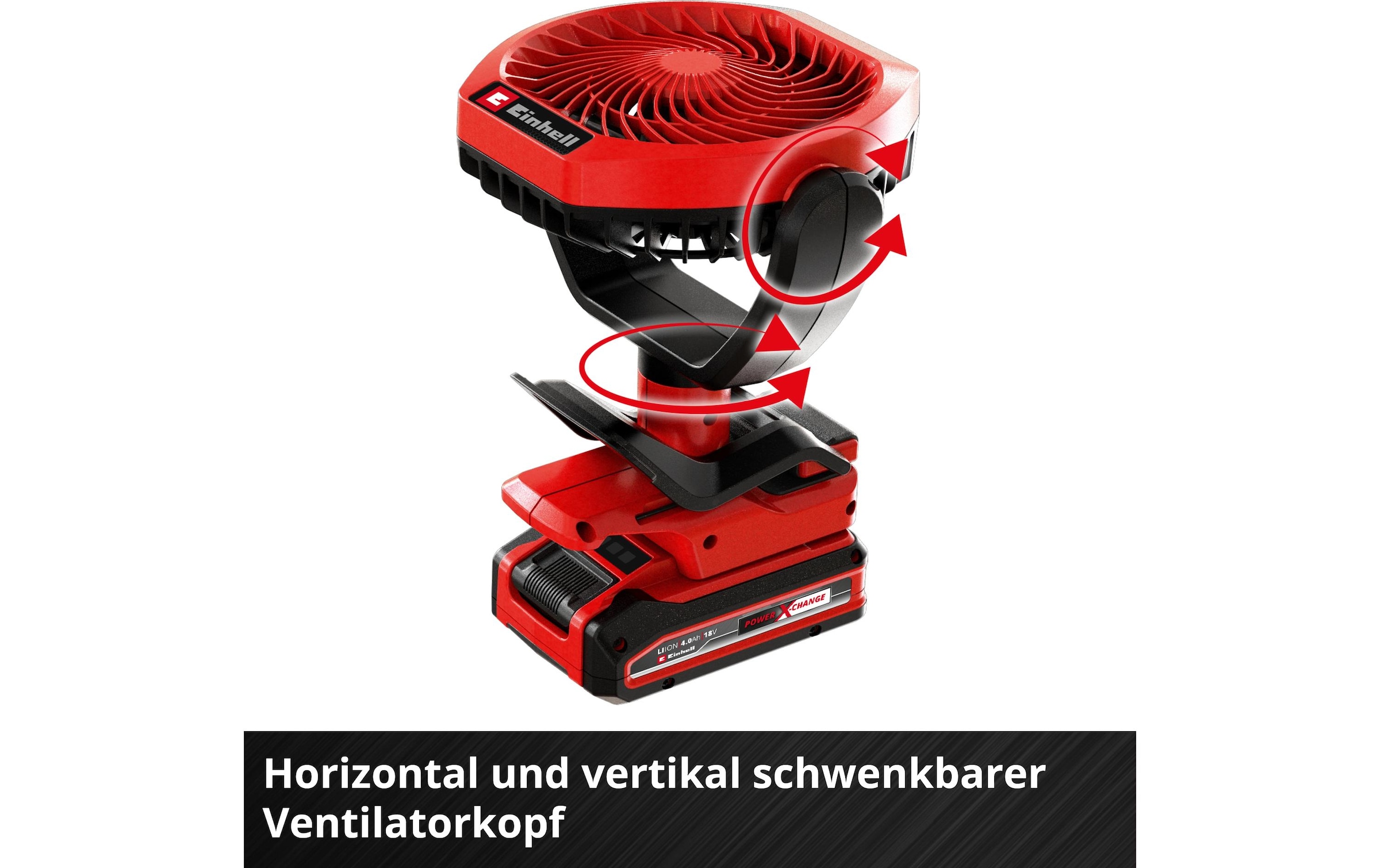 Einhell Ventilateur de table »GC-CF 18/110 Li-Solo«