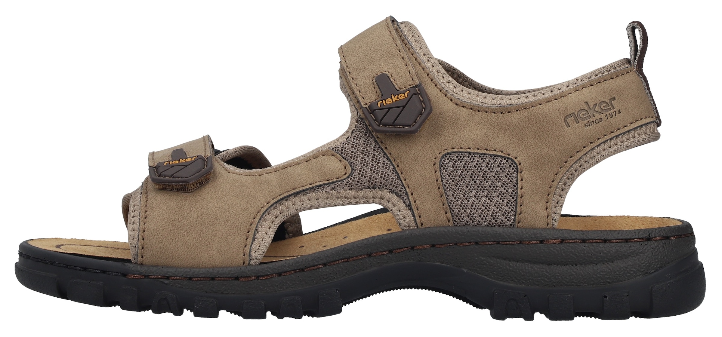 Rieker Sandale  sandale de trekking, sandale outdoor, chaussure d'été avec bride velcro