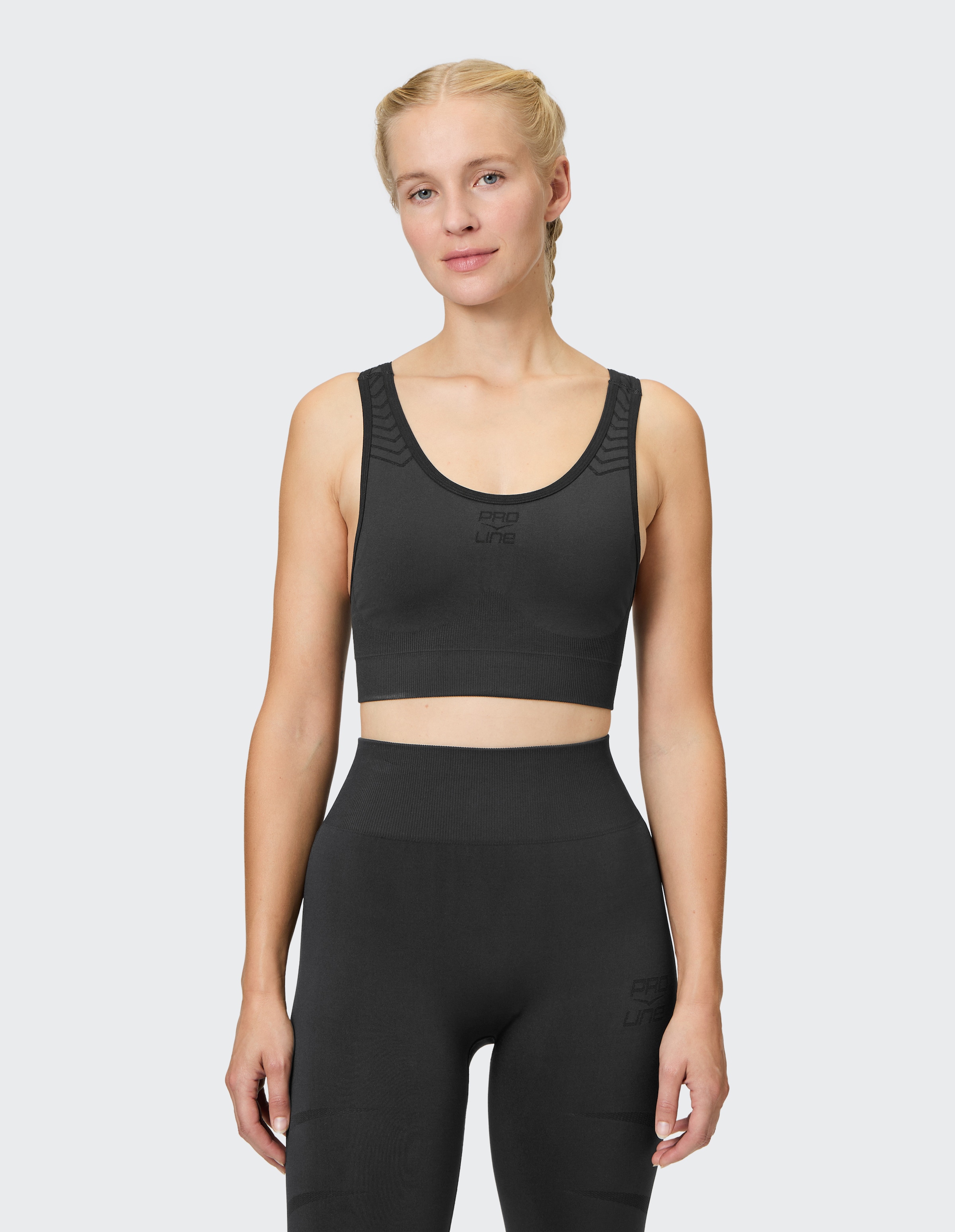 Image of Venice Beach Sporttop "BUSTIER MIAMI" mit Rundhalsausschnitt, aus Polyamid, Polyester und Elasthan