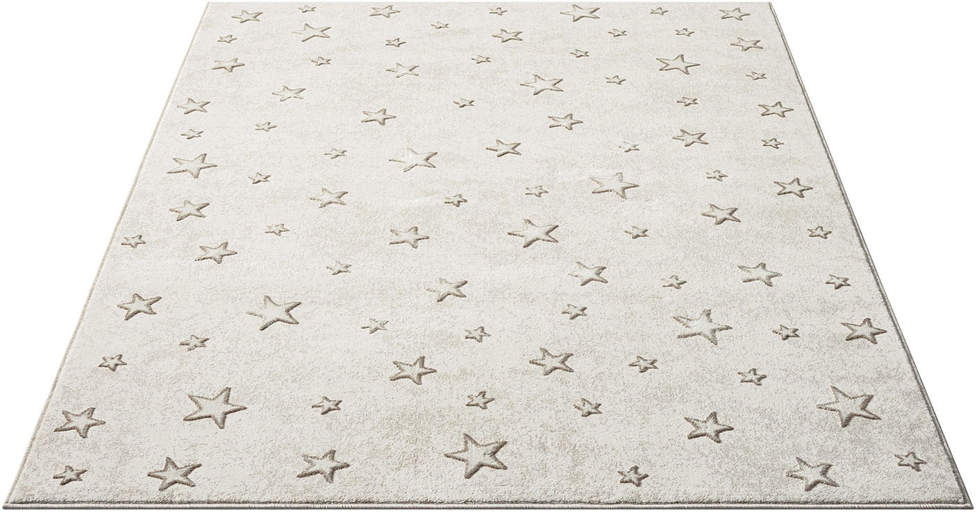 Carpet City Kinderteppich »MARA725«, rechteckig, 11 mm Höhe, Kinderzimmer, Kurzflor,robust,Tiere, Spielzimmer