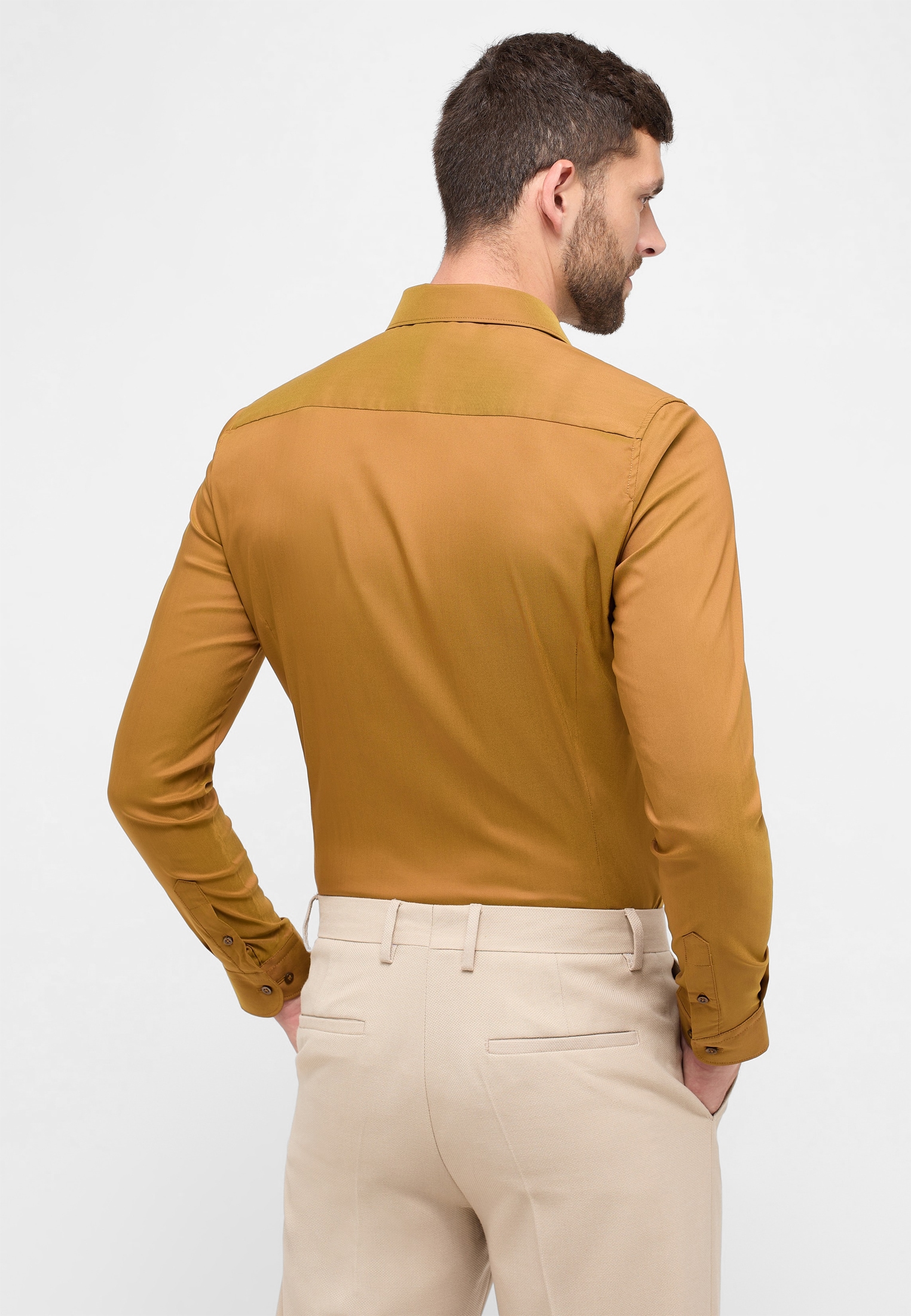 Eterna Langarmhemd »SUPER SLIM«, EASY IRON (bügelleicht)
