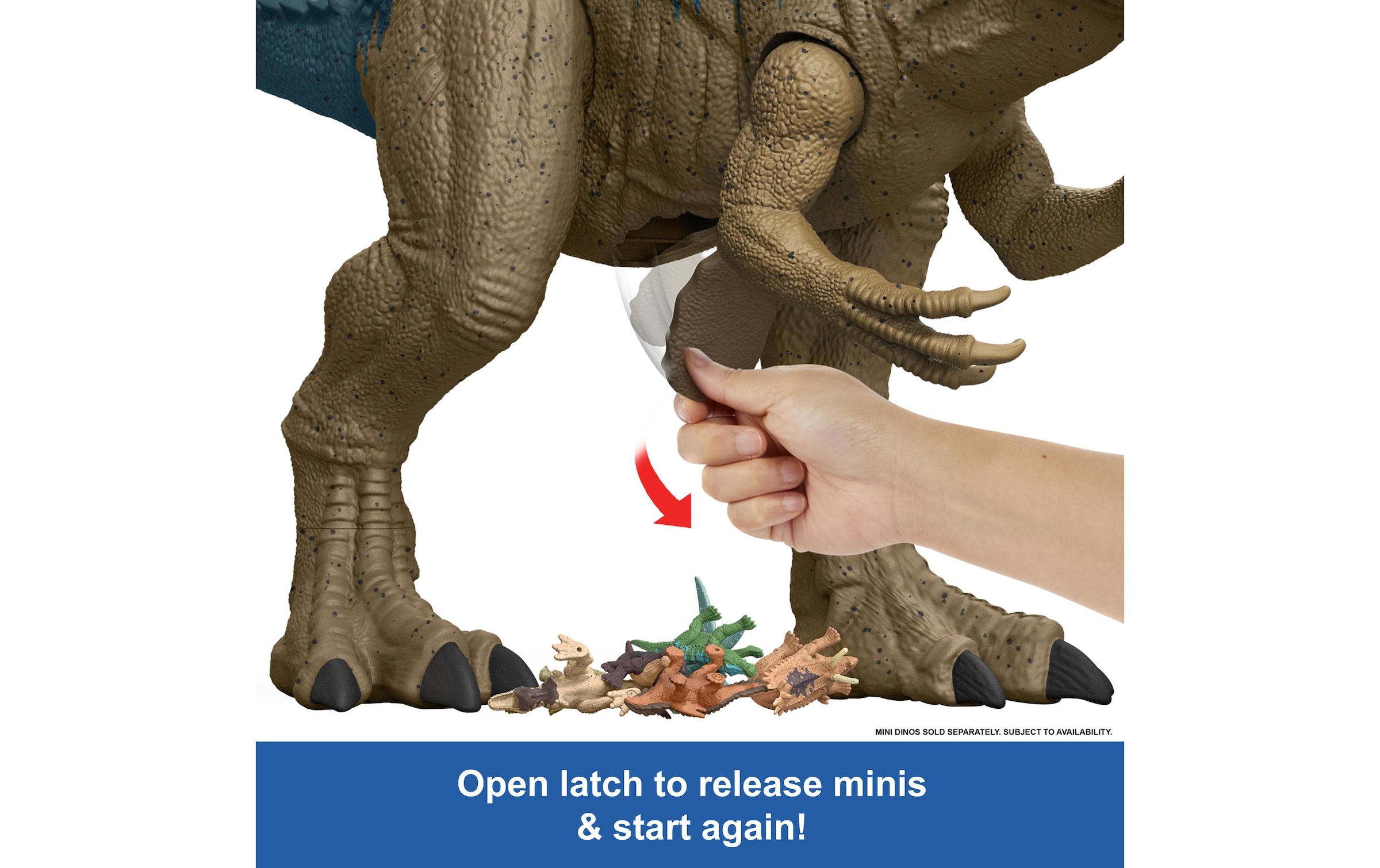 Mattel® Spielfigur »Jurassic World Super Colossal Allosaurus 90 cm«