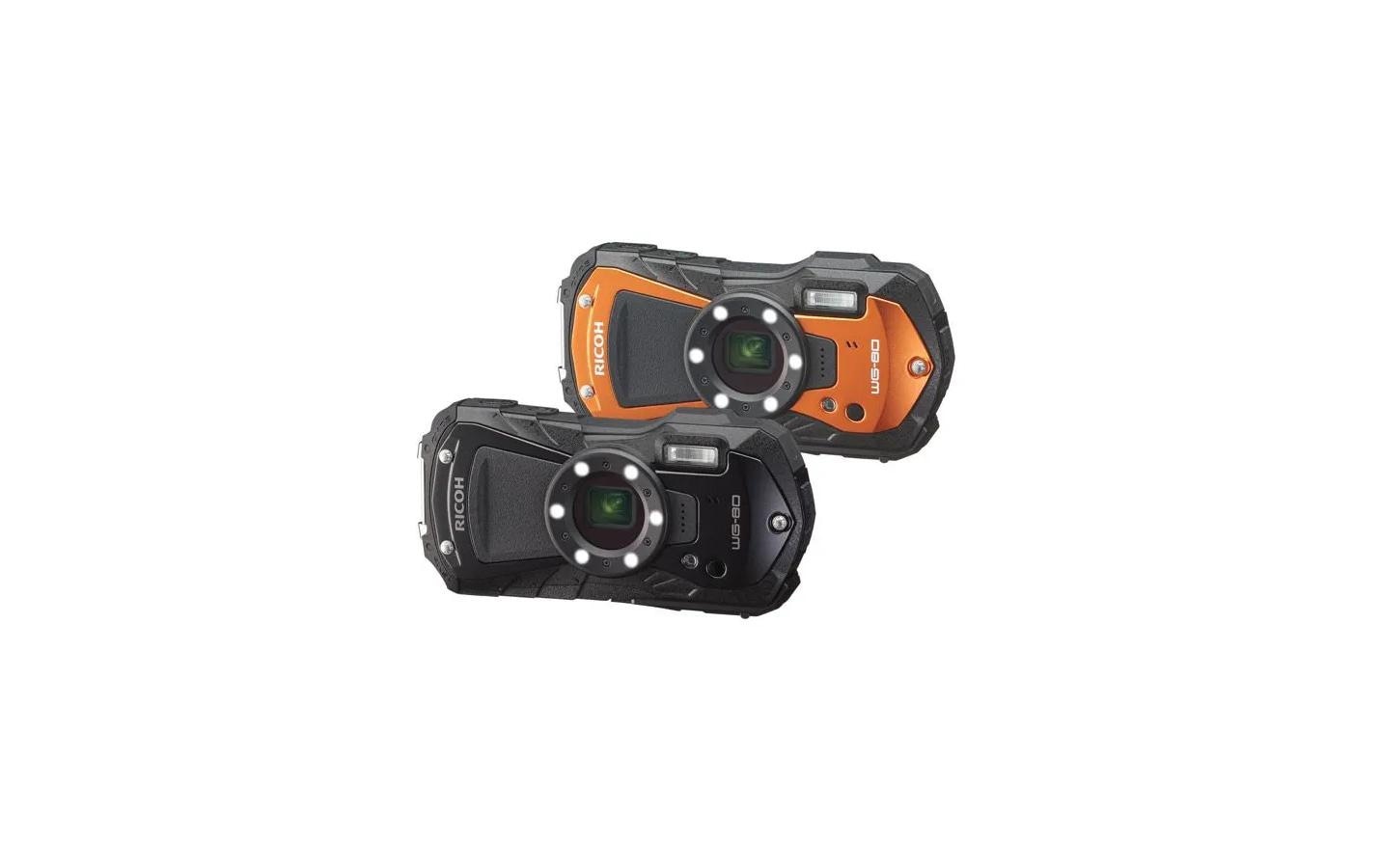 Ricoh Outdoor-Kamera »WG-80 Orange«, 16 MP