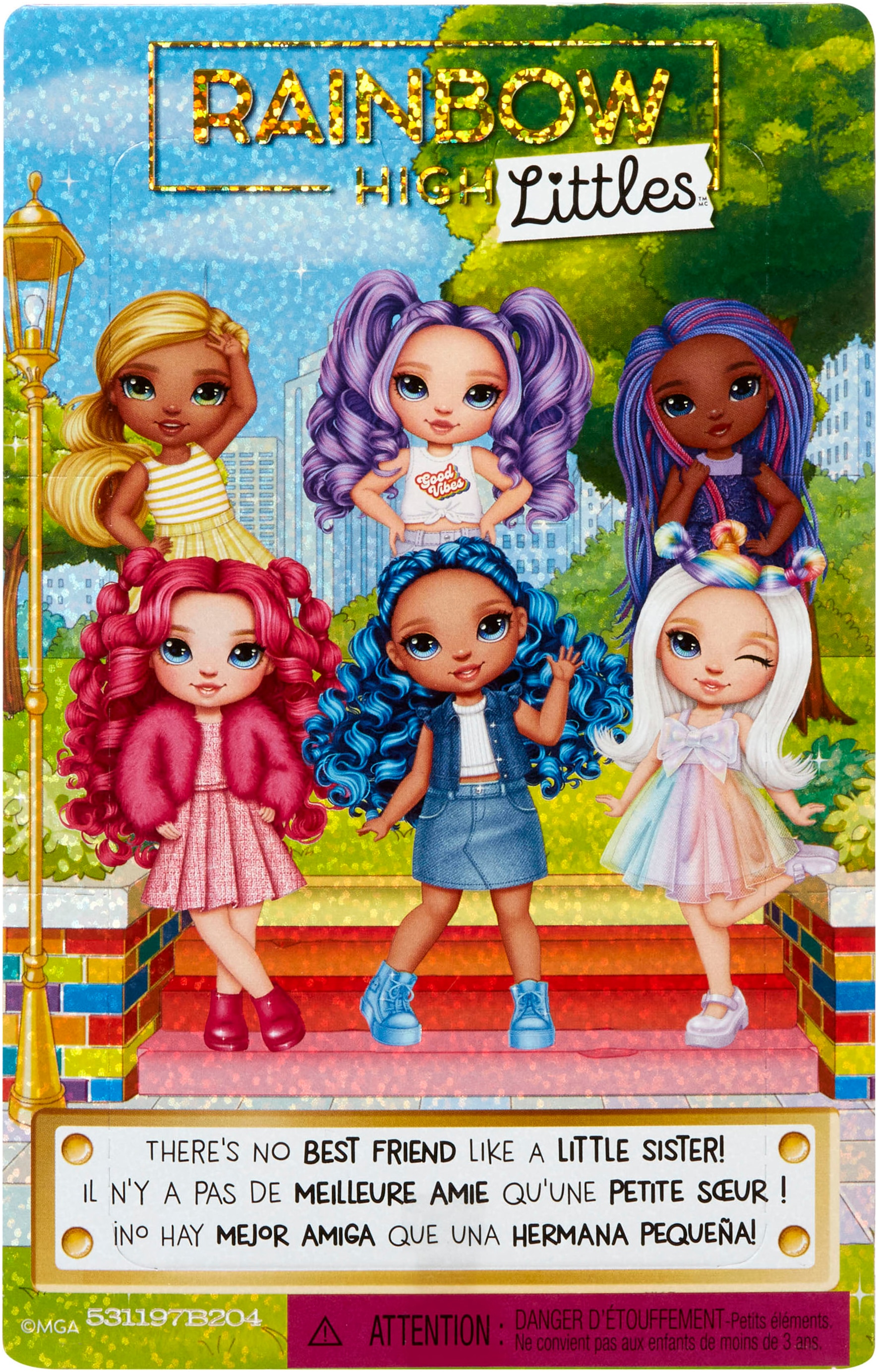 RAINBOW HIGH Poupée à habiller »Rainbow High Littles Dolls - Sapphire (Blue)«