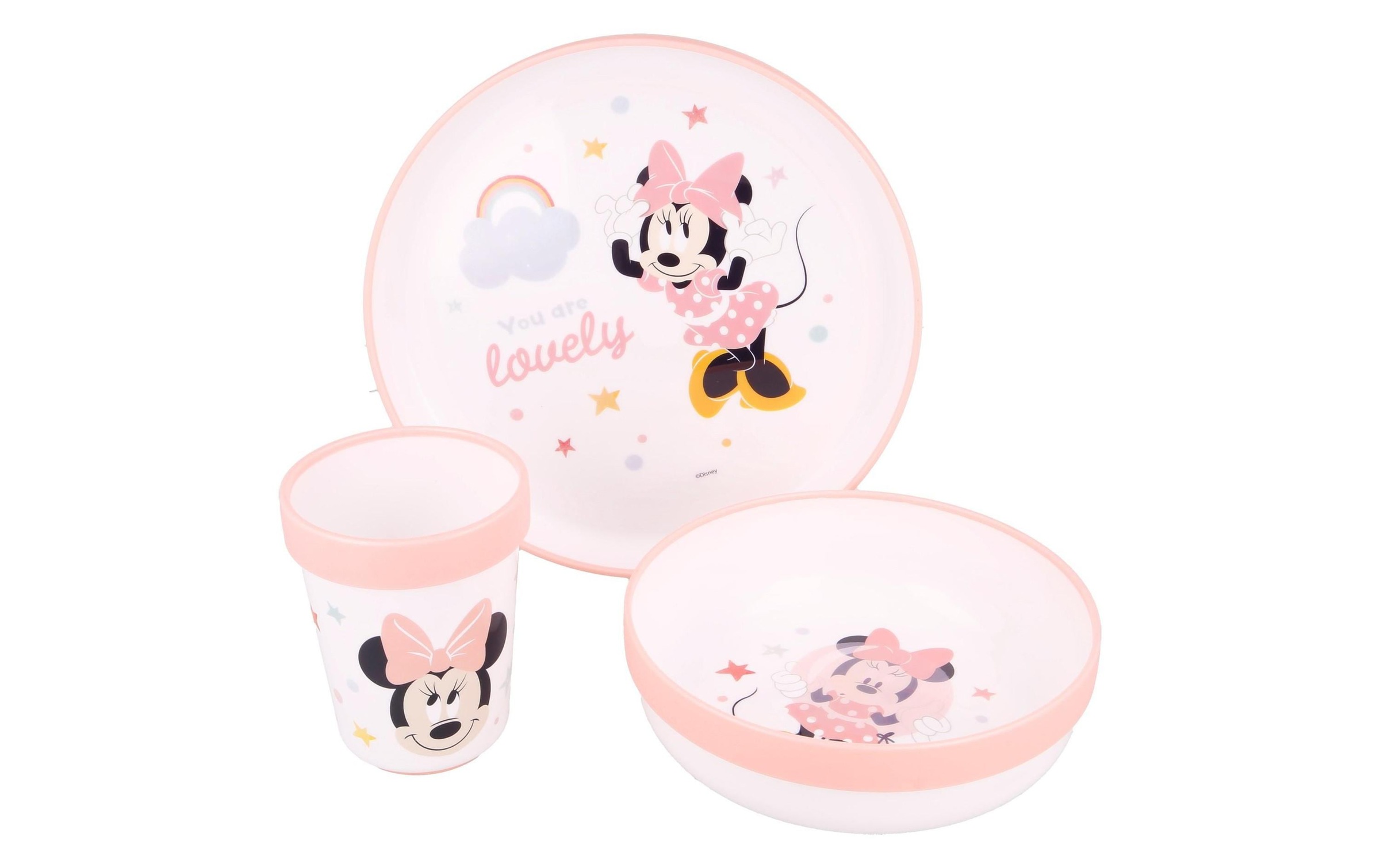 Kindergeschirr-Set »Stor Kindergeschirrset Minnie Mouse«, (3 tlg.) kaufen