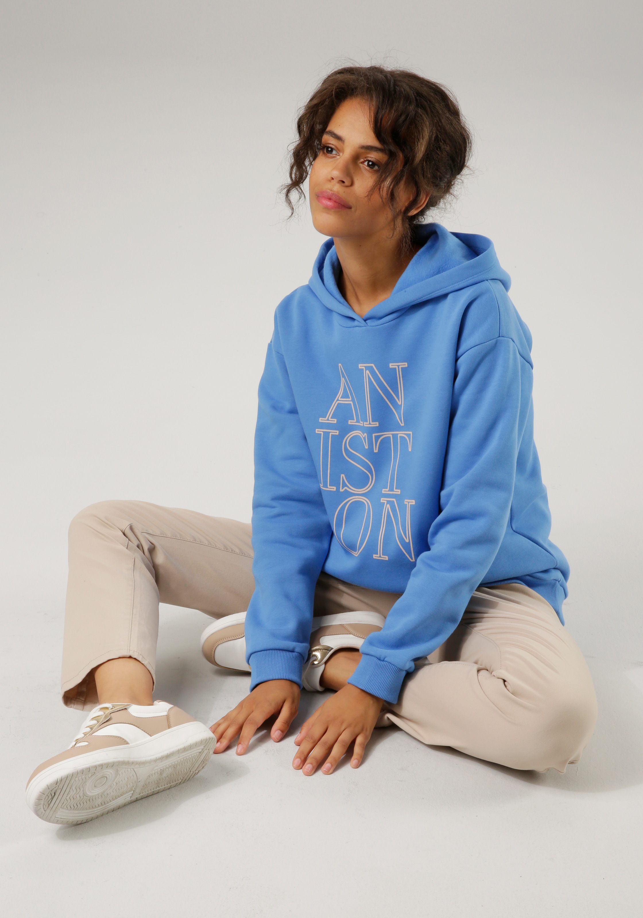 Aniston CASUAL Sweatshirt, mit Kapuze