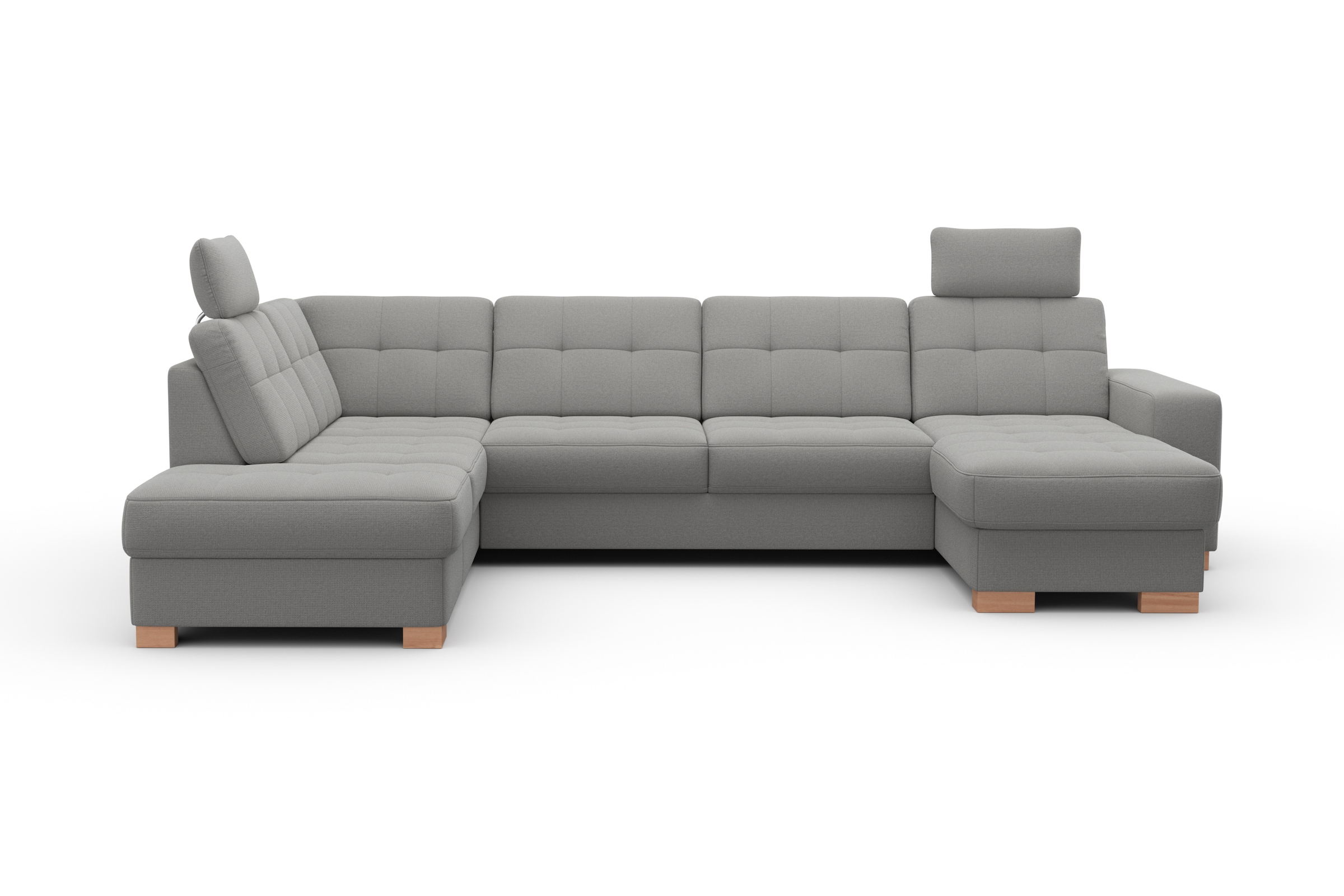 sit&more Wohnlandschaft »Quincy U-Form«, wahlweise mit Bettfunktion und Bettkasten
