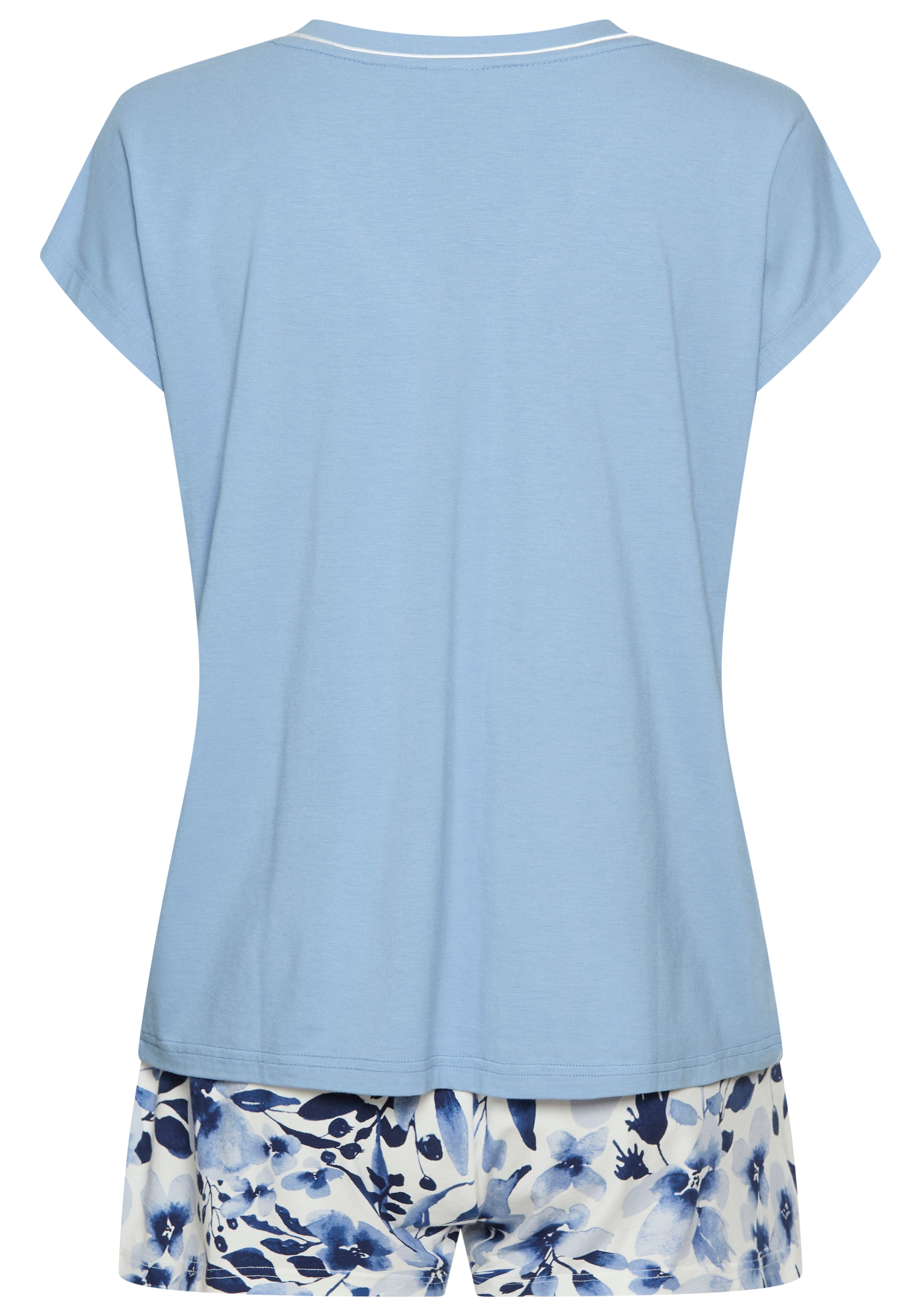 LASCANA Shorty Ensemble, 2 mit bedruckter Shorts