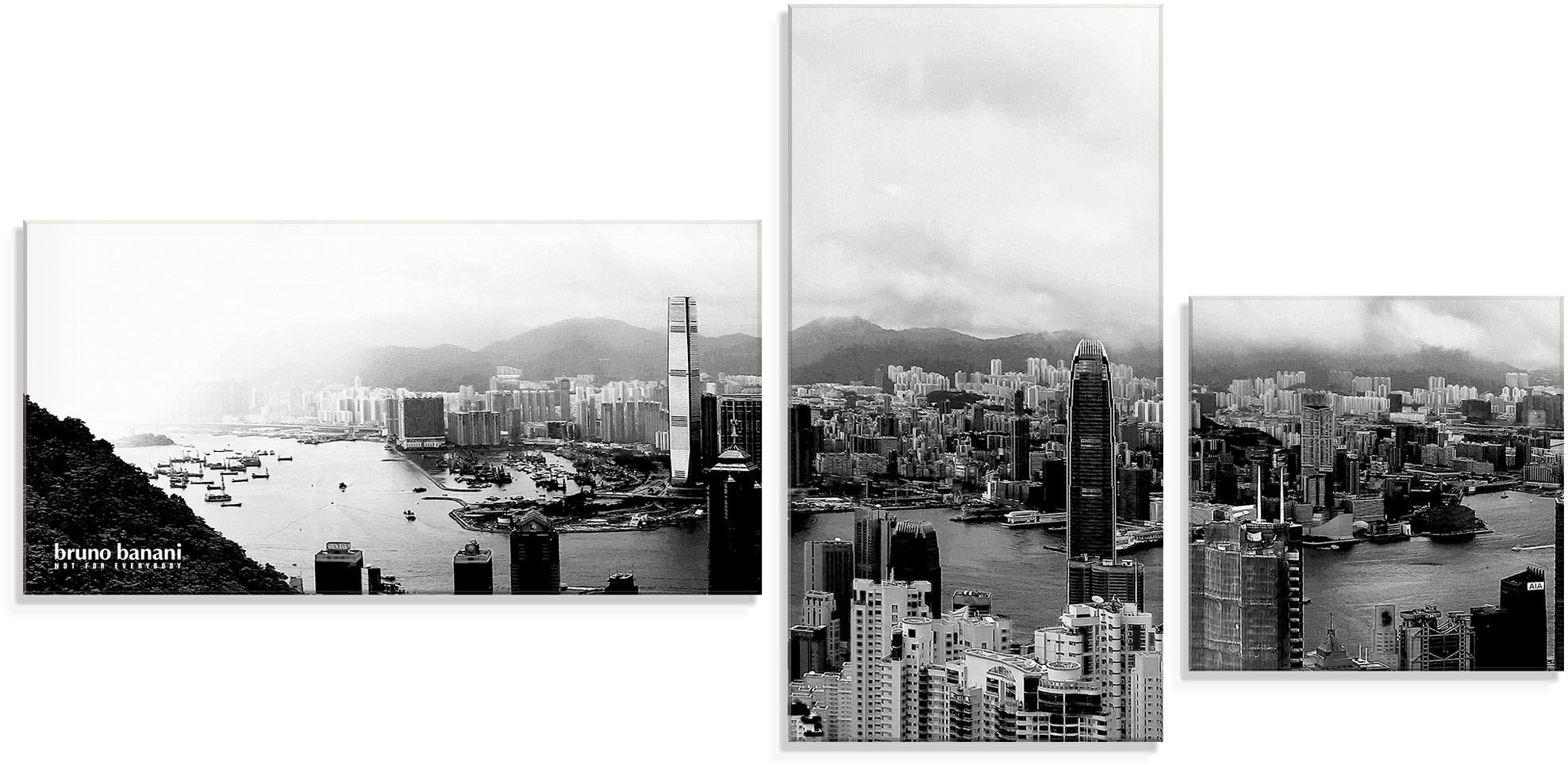 Image of Artland Wandbild »Skyline Dubai«, Asien, (3 St.), in vielen Grössen & Produktarten - Alubild / Outdoorbild für den Aussenbereich, Leinwandbild, Poster, Wandaufkleber / Wandtattoo auch für Badezimmer geeignet bei Ackermann Versand Schweiz
