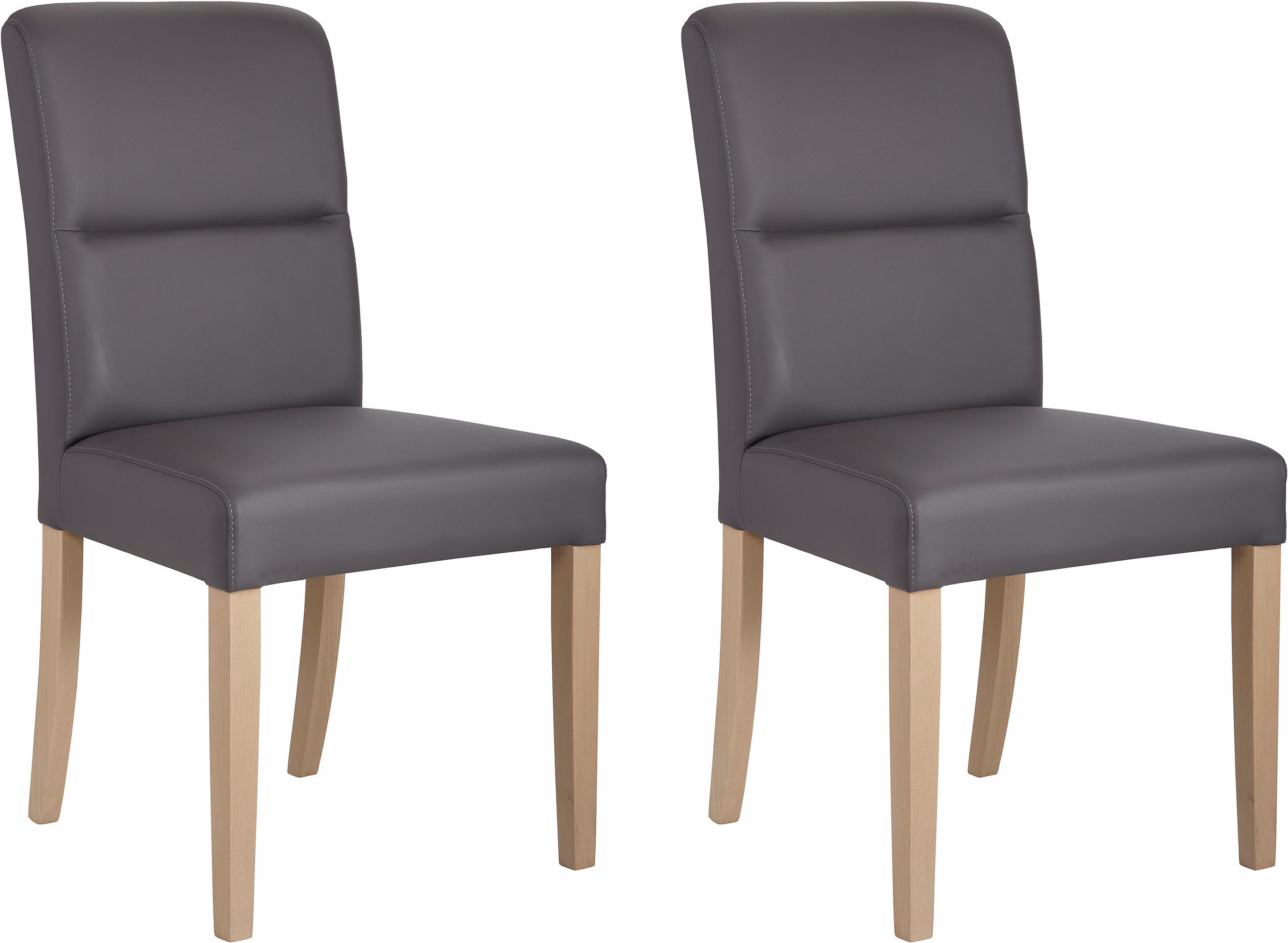 Image of Premium collection by Home affaire 4-Fussstuhl »Cool«, (Set), 2 St., Kunstleder bei Ackermann Versand Schweiz