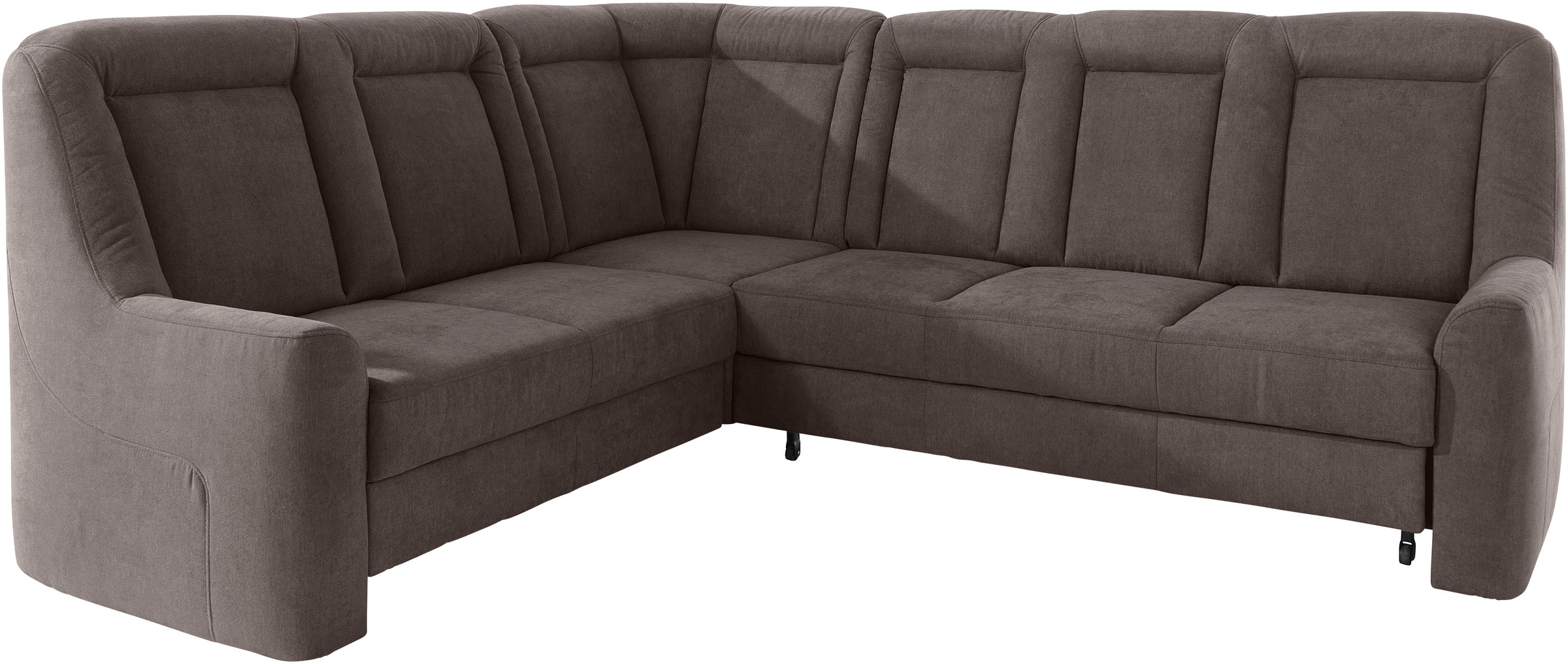 sit&more Ecksofa »Melissa L-Form«, klassisches Polsterprogramm, wahlweise Bettfunktion und Schubkasten
