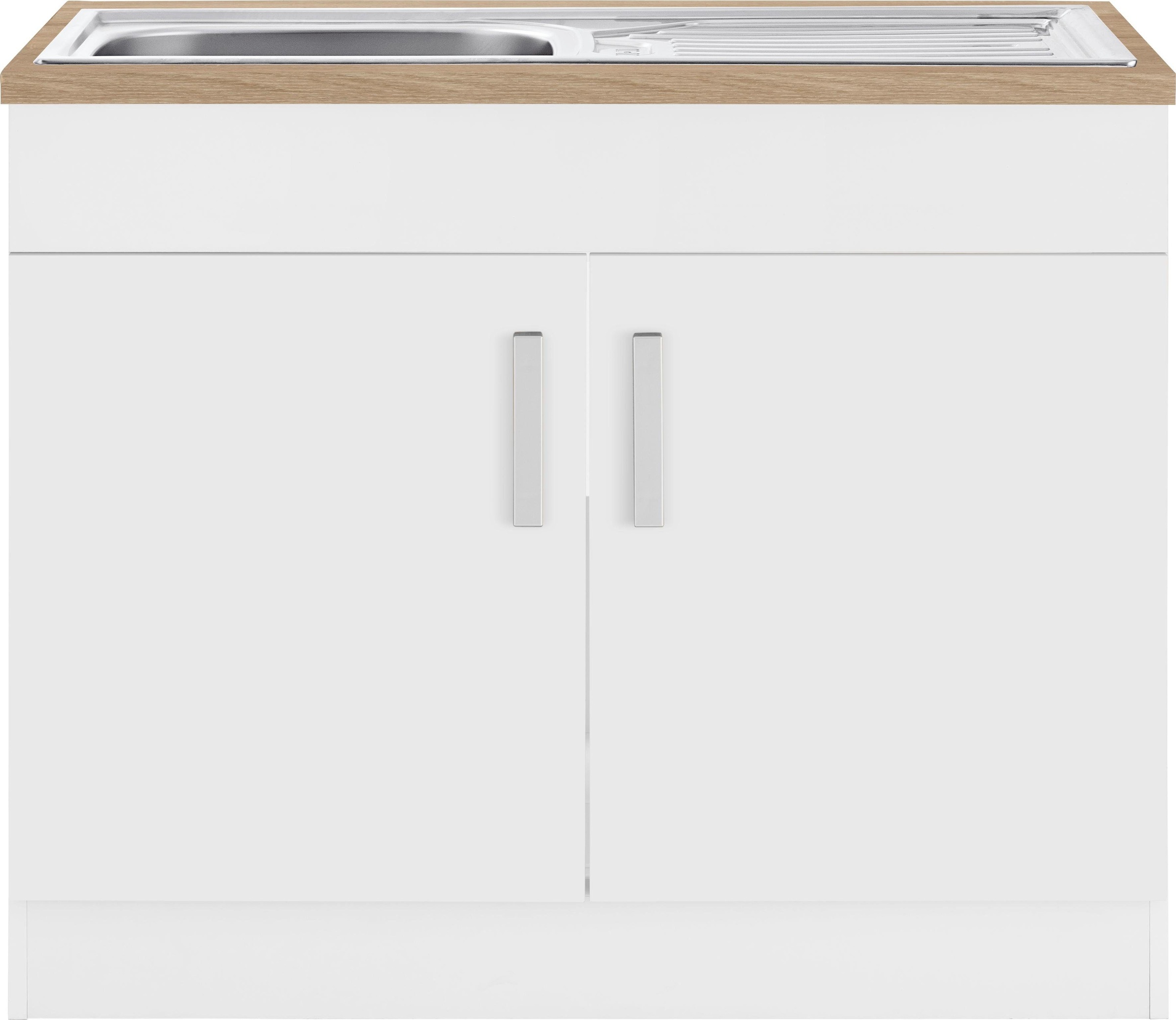 KOCHSTATION Spülenschrank "KS-Gera" Breite 100 cm
