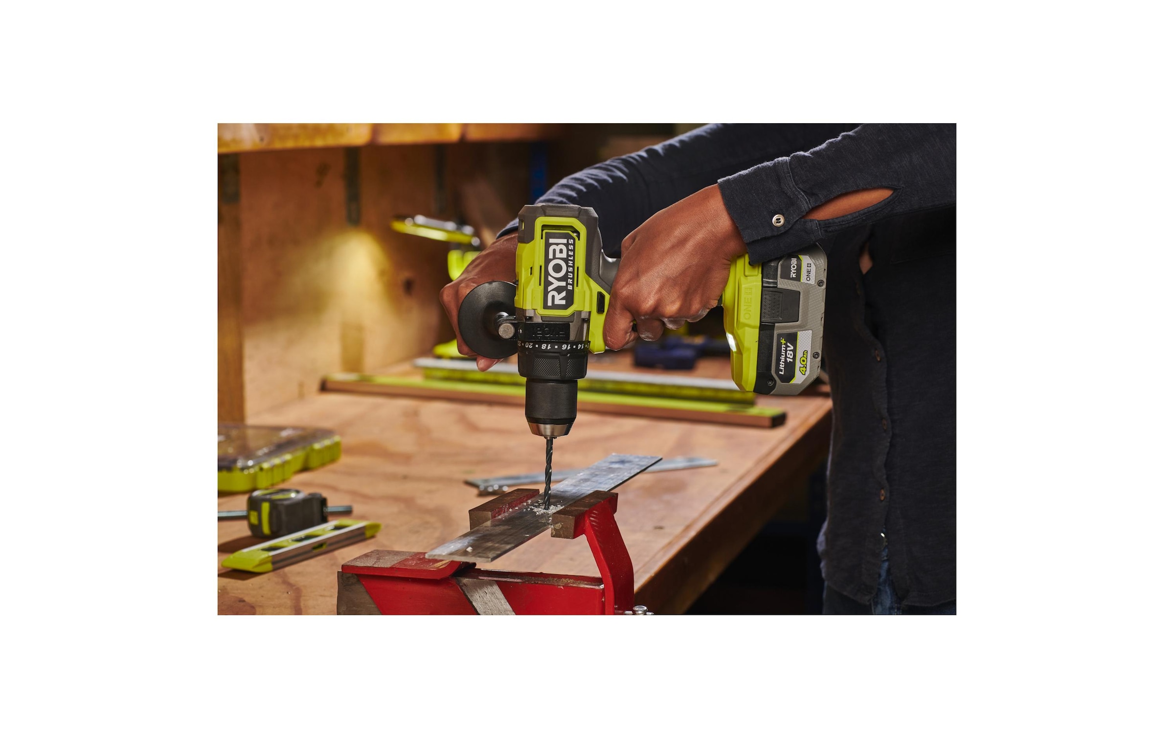 Akku-Schlagbohrschrauber »RYOBI RPD18BL2-0«