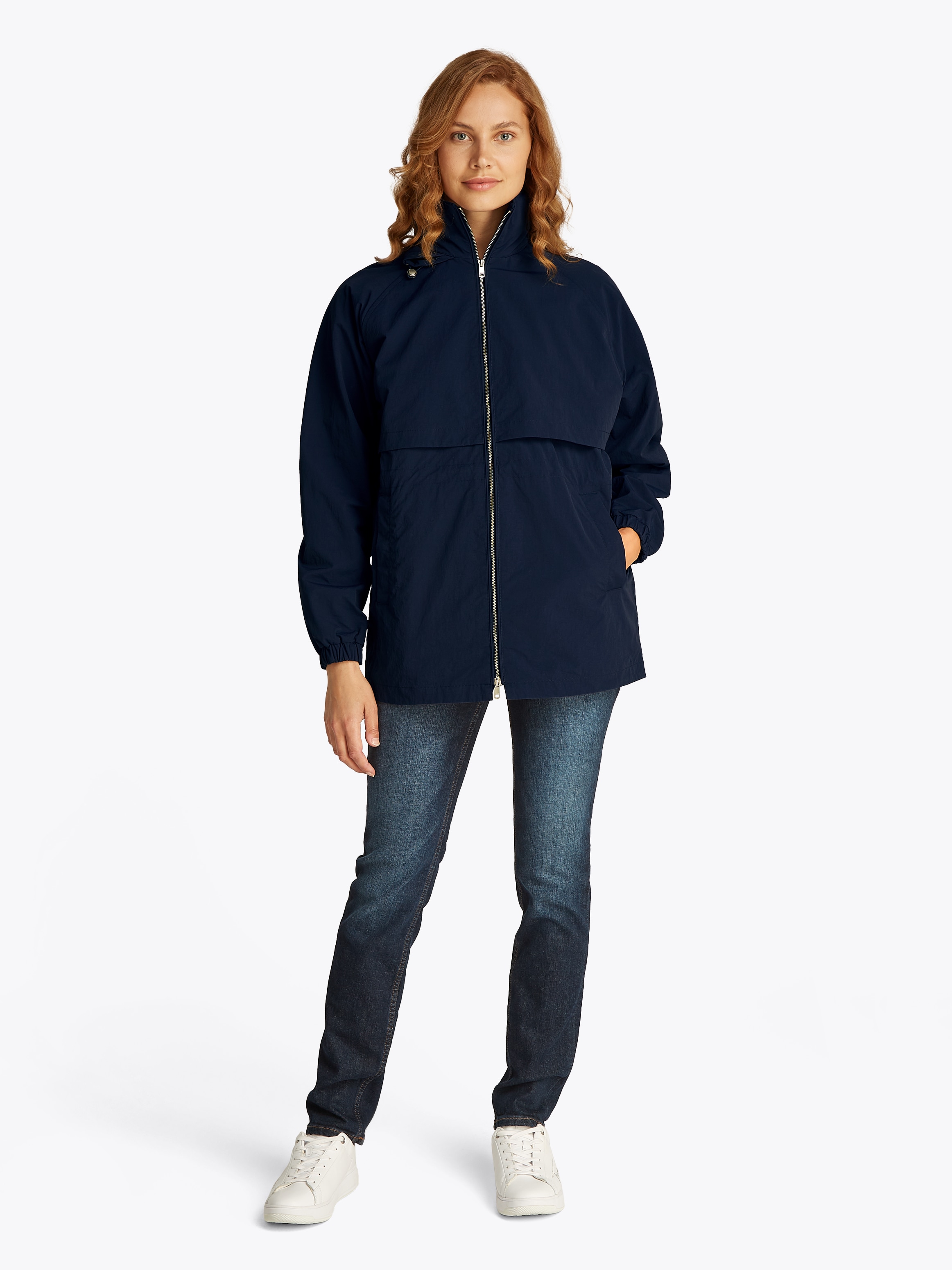 Tommy Hilfiger Windbreaker »NYLON CRINKLE WINDBREAKER«, in Crinkle-Qualität