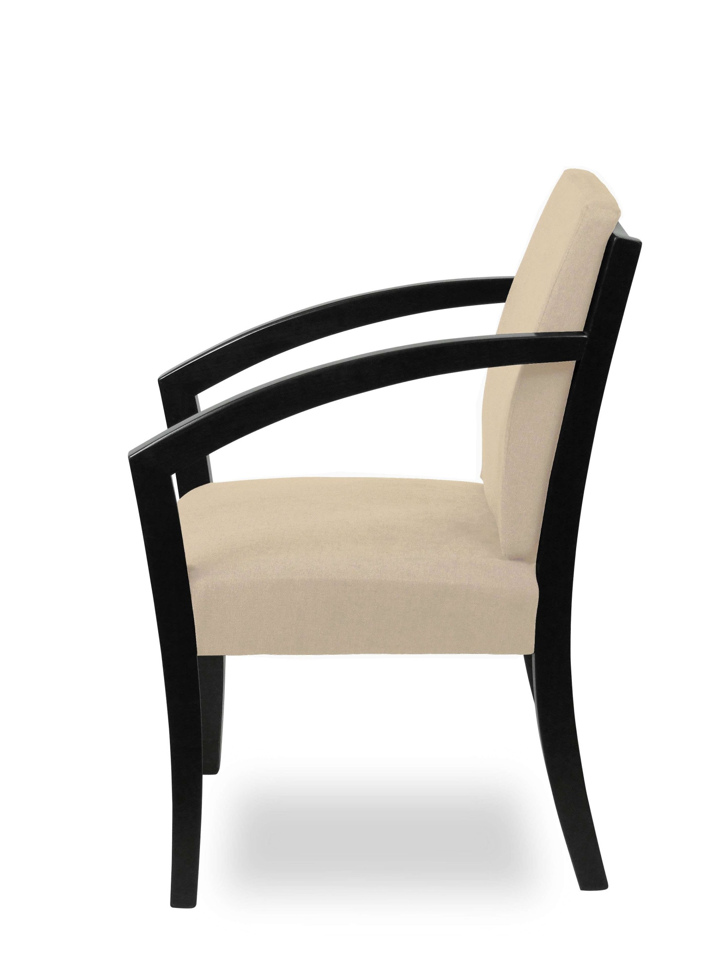 Home affaire Chaise de salle à manger »G98 George Armlehnstuhl, Sessel, in 3 Gestellfarben Made in Italy« () 1 cuisExtra-confort, Fleckenabweisendes Gewebe, Massivholz