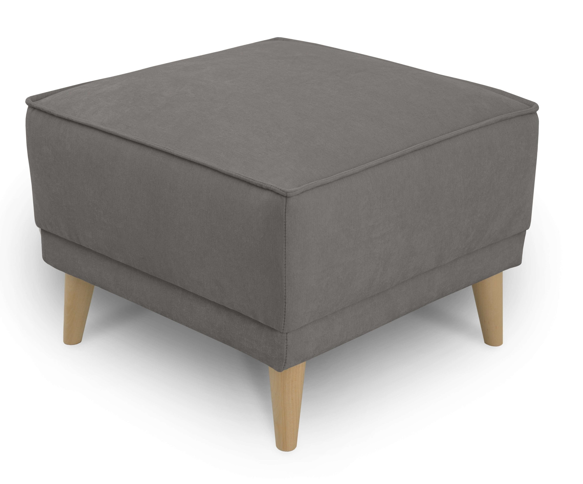GOODproduct Tabouret rembourré »Oland Skandi« passend zur Serie Oland Skandi, Skandi-Design, Massivholzfüsse