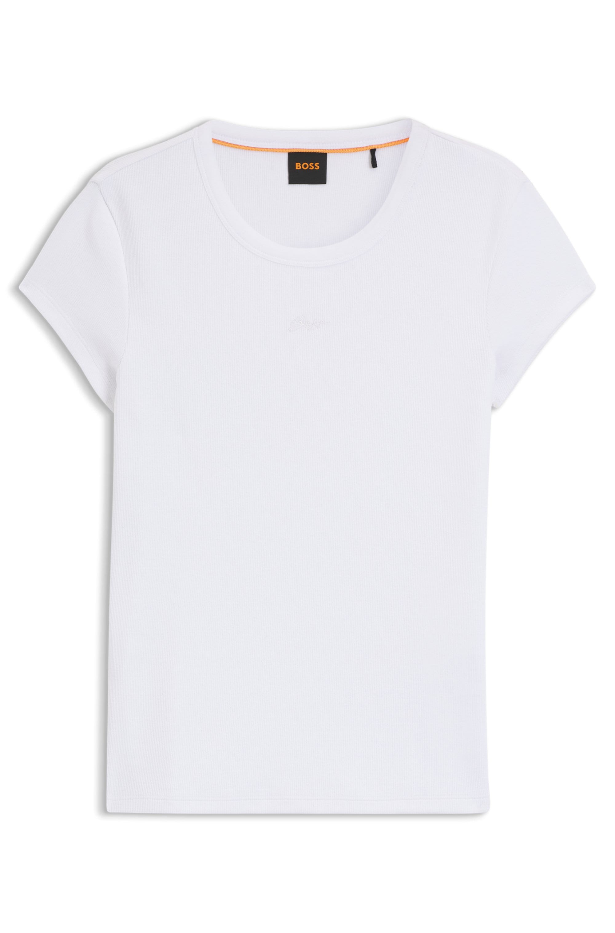 BOSS ORANGE T-shirt à manches courtes »Ecute Premium Damenmode« Slim Fit mit Rundhalsausschnitt