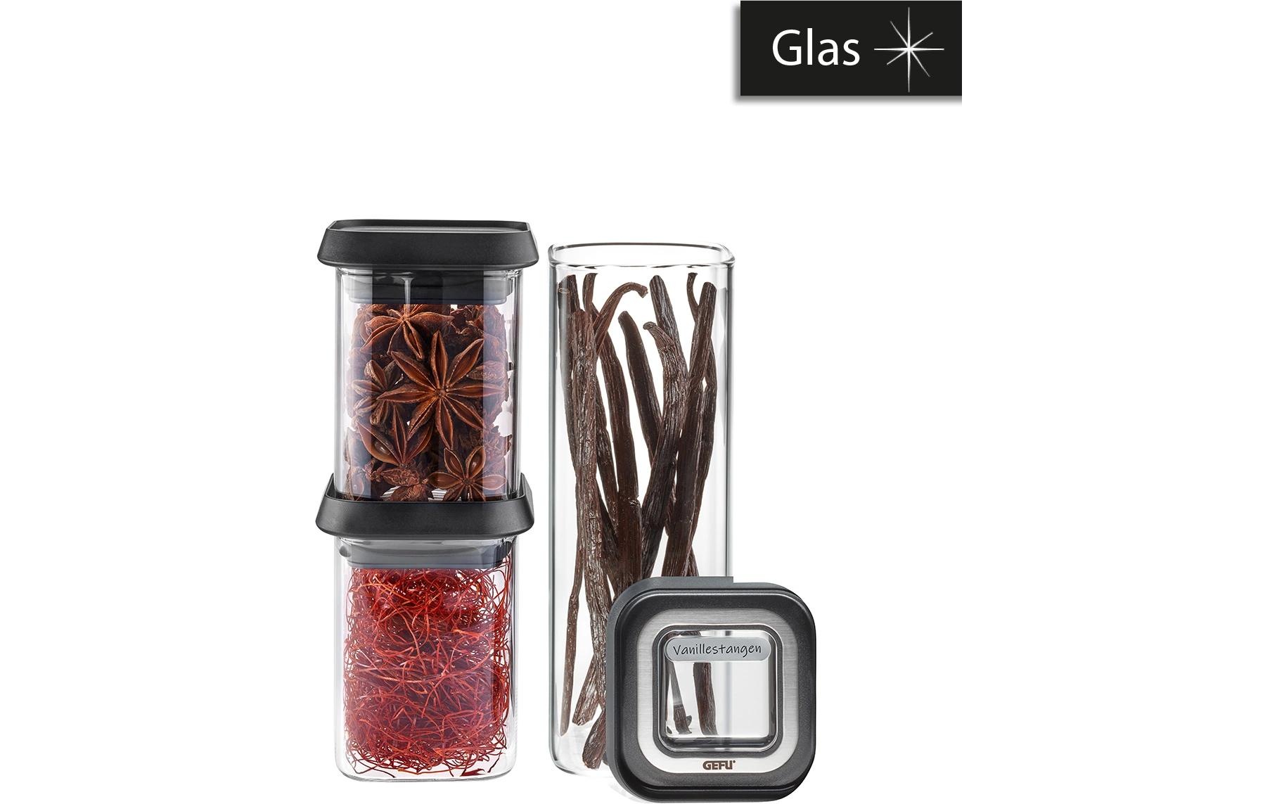 GEFU Vorratsdose »PANTRY mini« Set, 3 tlg. ideal für Gewürze, Kräuter und  Tee