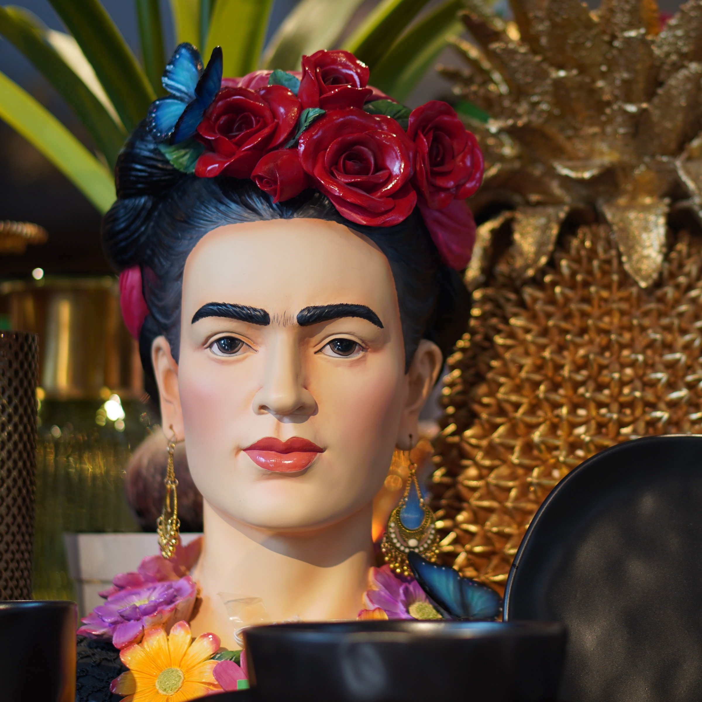 Kare Design Objet décoratif »Deko Objekt Style Muse Flowers 41cm«