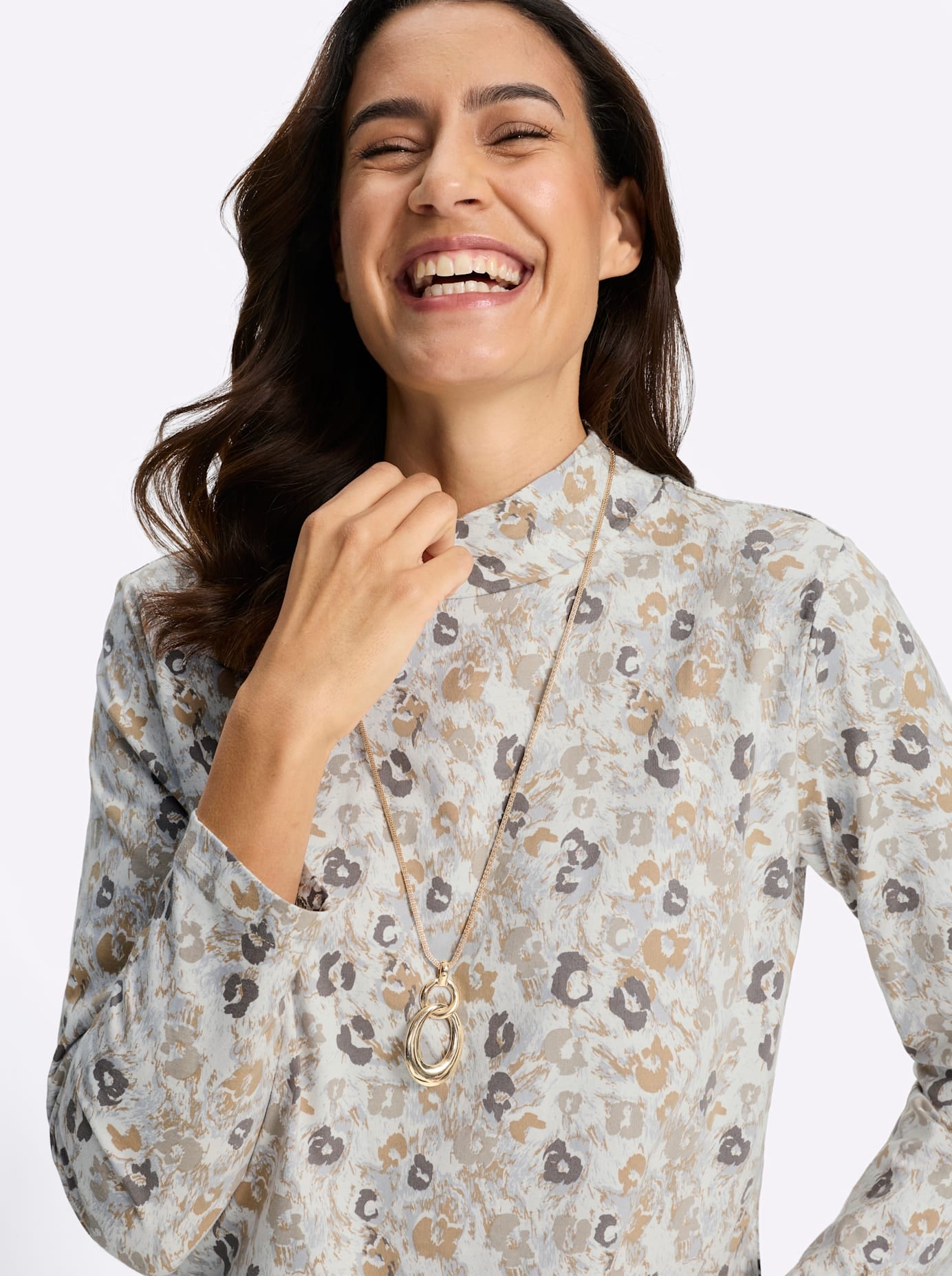 Inspirationen Stehkragenshirt »Stehkragen-Shirt« 1
