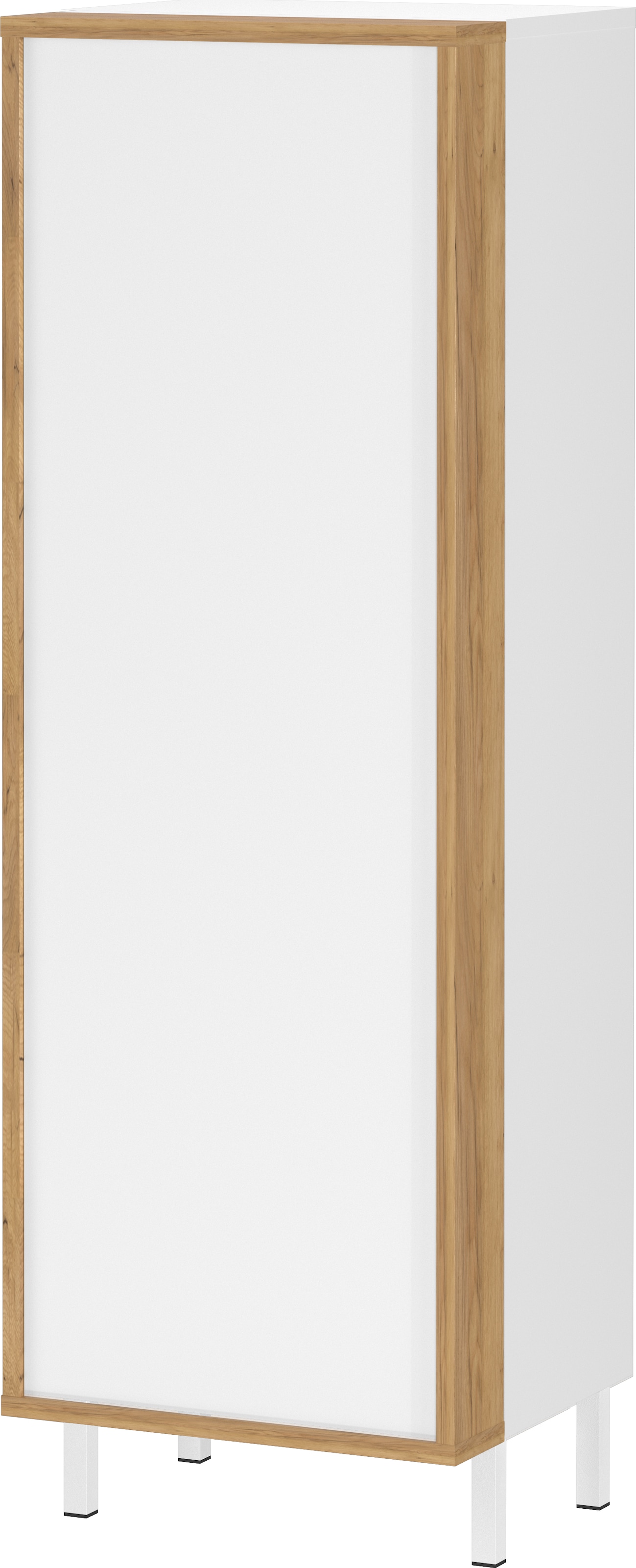 Image of GERMANIA Midischrank "GW-Topeka" 1 Stk. tlg. rechts/links montierbar, Tür innen mit Regalfächern, Höhe 120 cm