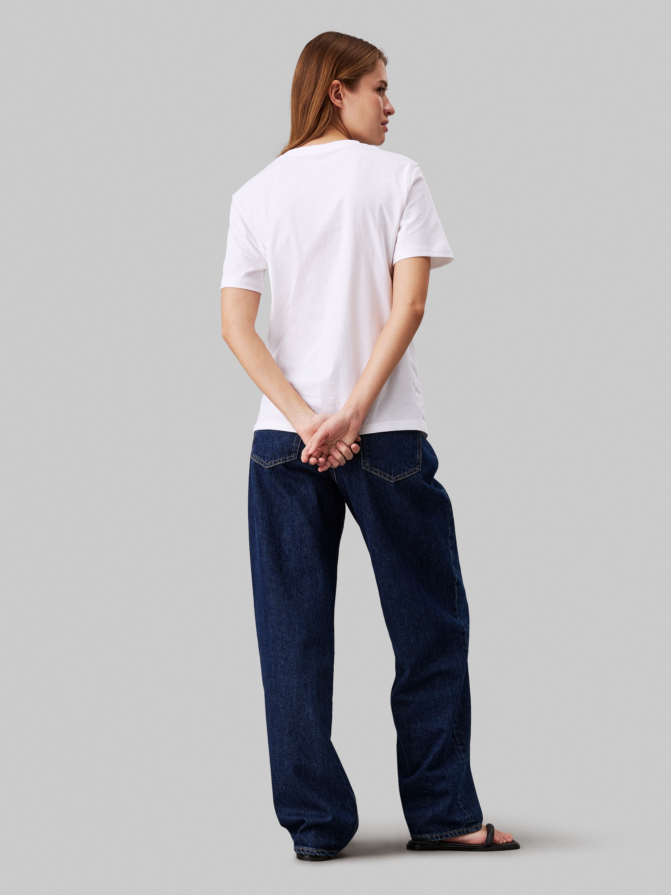 Calvin Klein Jeans T-Shirt »CK EMBRO BADGE REGULAR TEE«, mit Logopatch