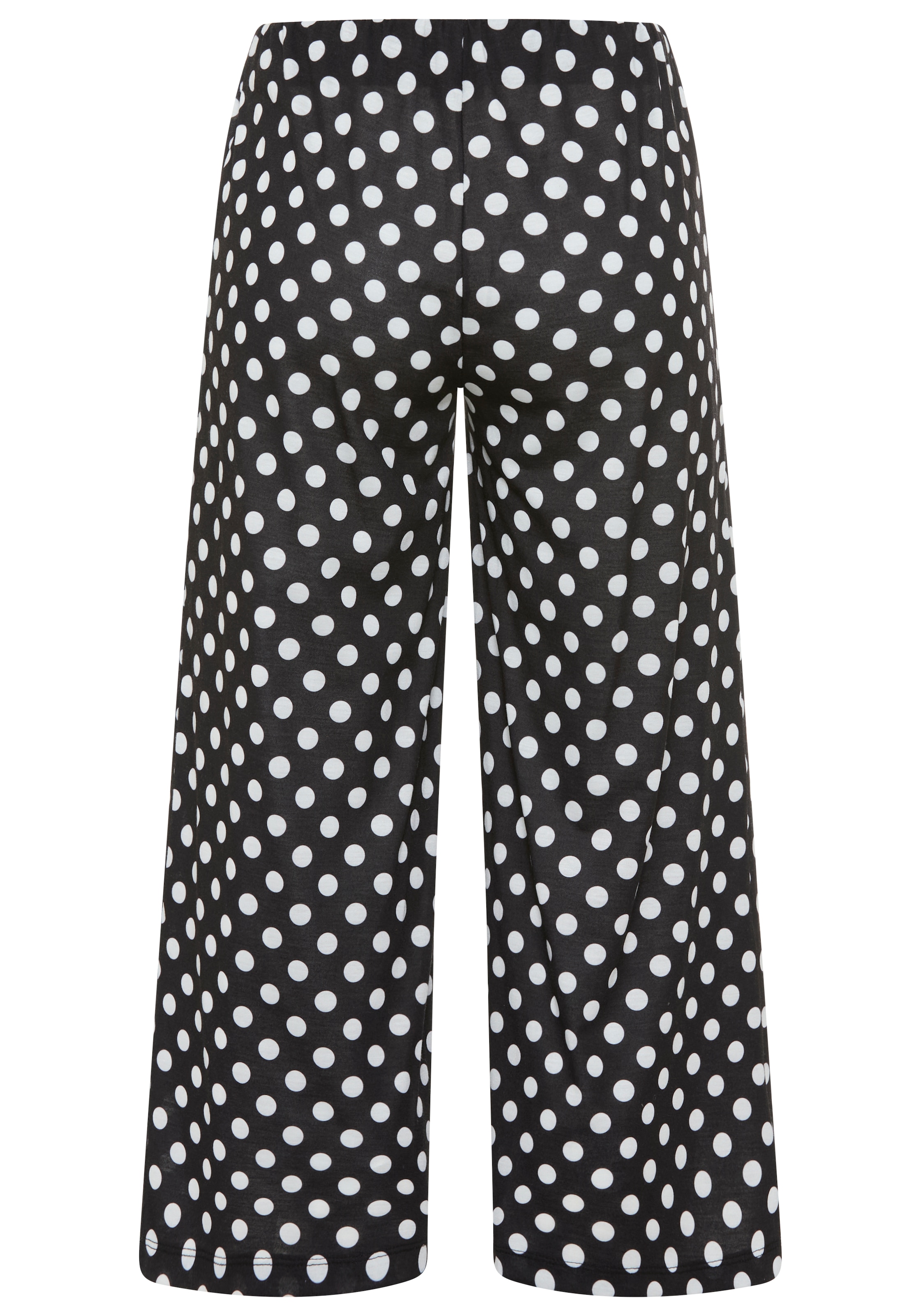 Laura Scott Pantalon en jersey »CULOTTE«  en polyester, aspect à pois