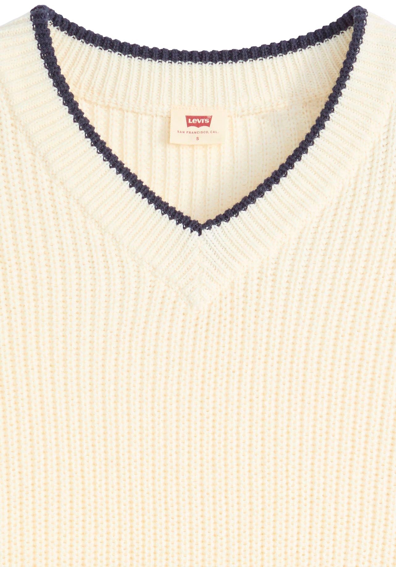Levi's® Strickpullover »REESE VNECK SWEAT«, mit V-Ausschnitt