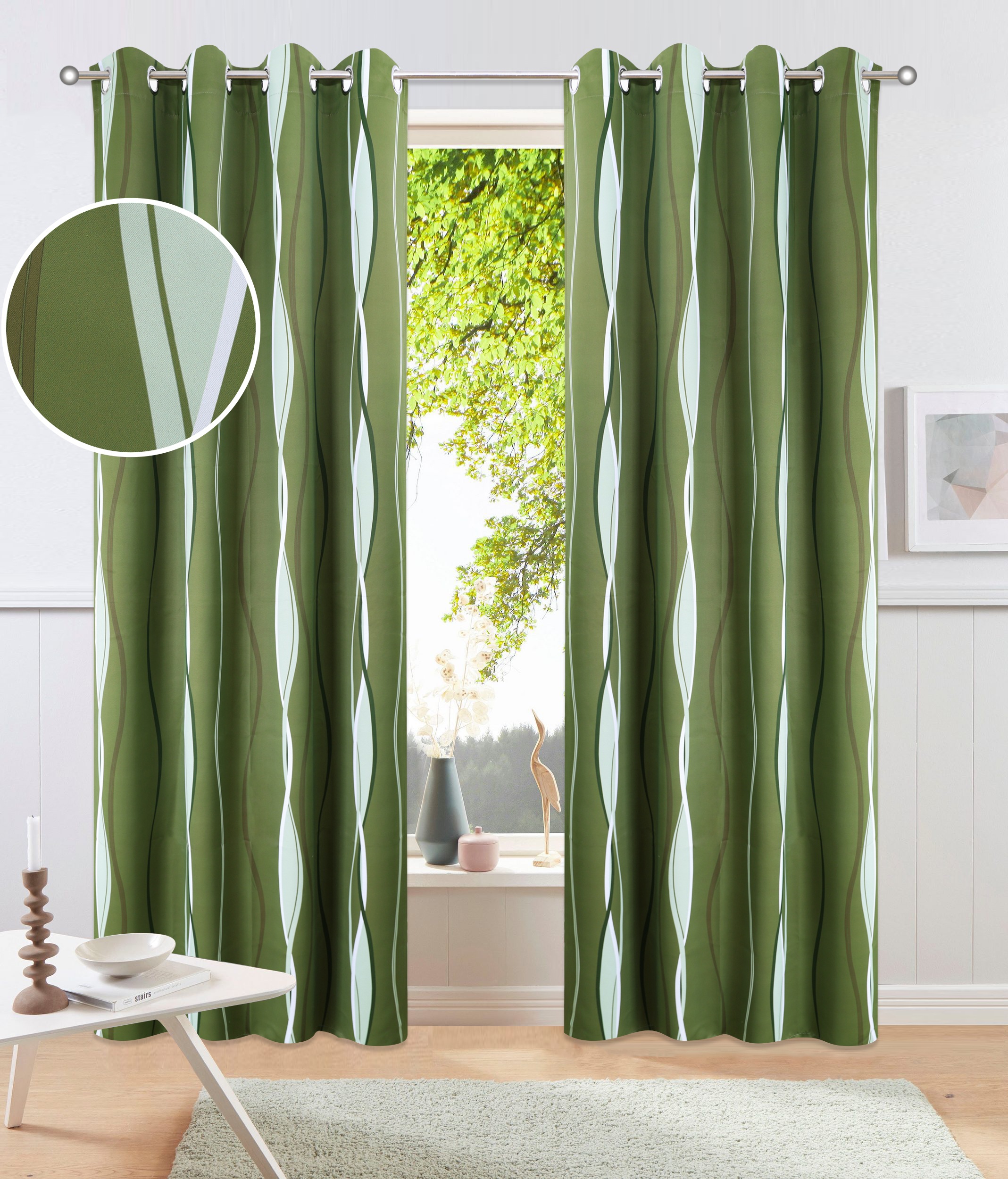 Image of GOODproduct Vorhang "Dimona Blackout" Ösen 1 Stk. tlg.
