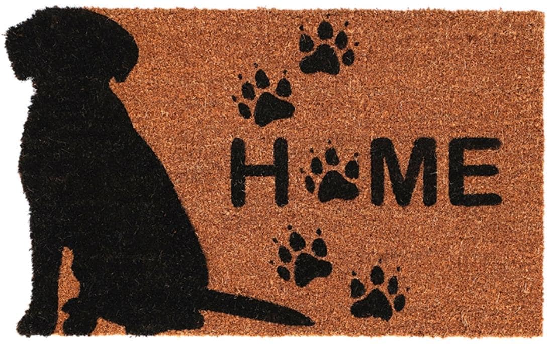 esschert design Fussmatte »Hund «Home» 45.4 cm x 74.5 cm«