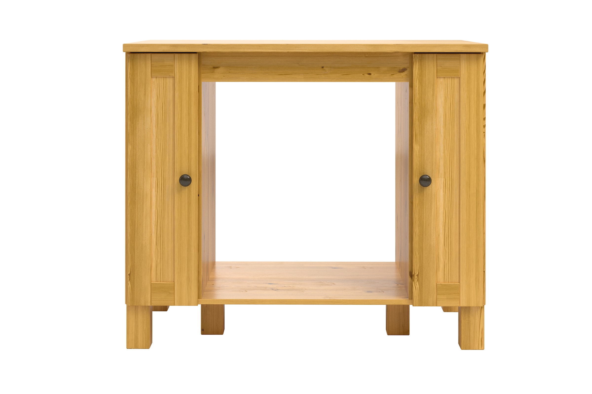 Home affaire Herdumbauschrank »Alby2« Mit Metallgriffen, Breite 100 cm, ohne E-Geräte