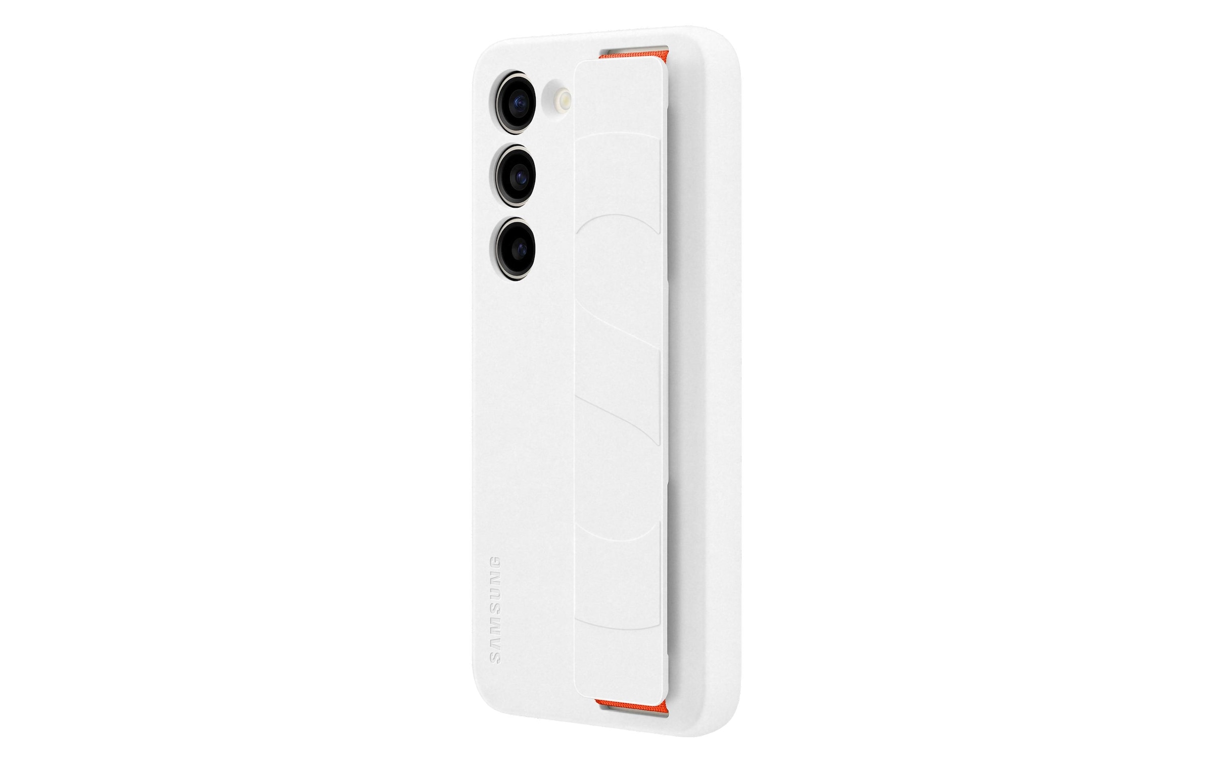 Samsung Handyhülle »Silicone Grip Cover White« Samsung,Galaxy S23