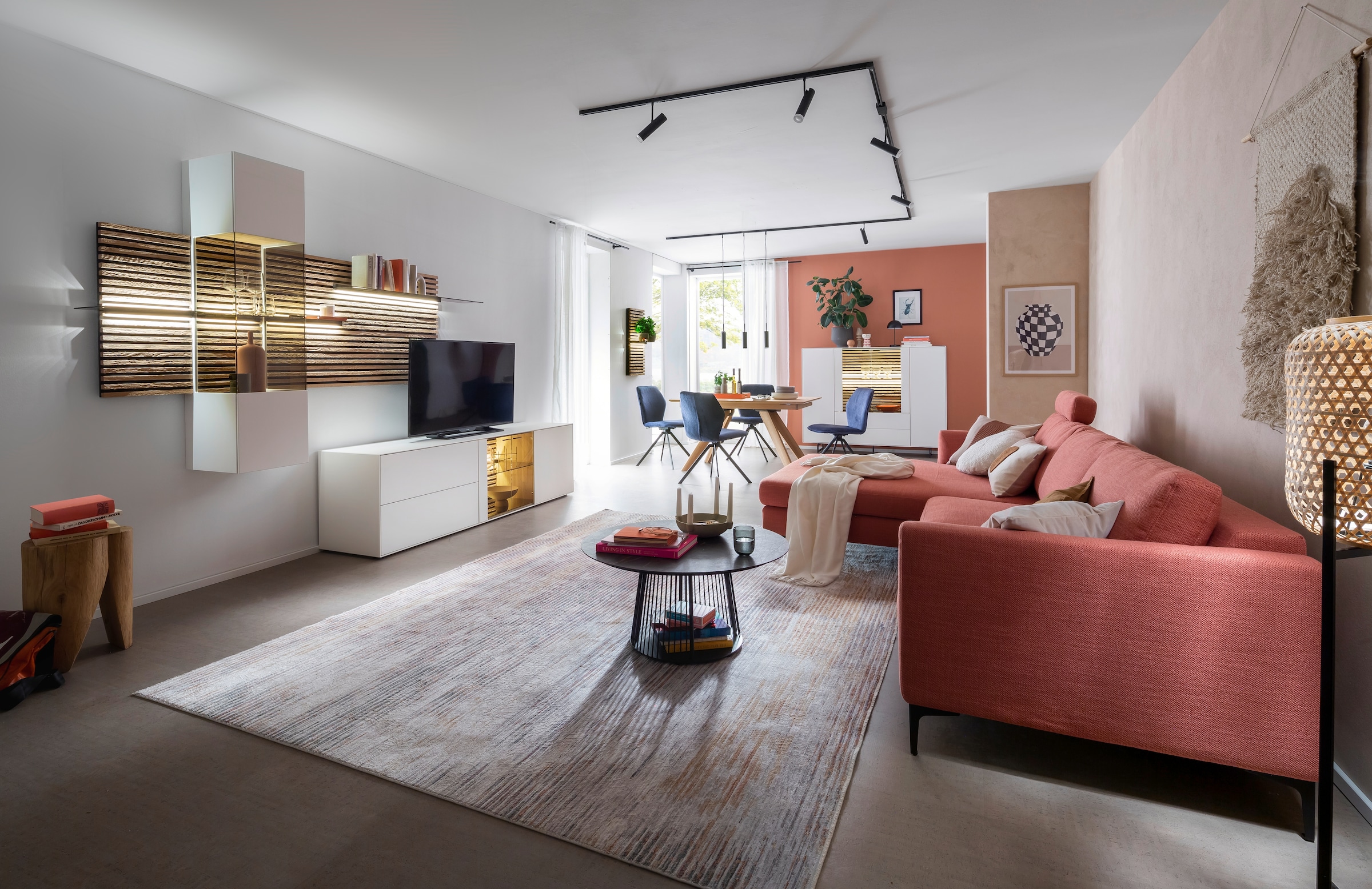 SCHÖNER WOHNEN-Kollektion Teppich »Charme 241«, rechteckig, 6 mm Höhe, leichter Kurzflor, Fransen, Wohnzimmer, Schöner Wohnen Kollektion