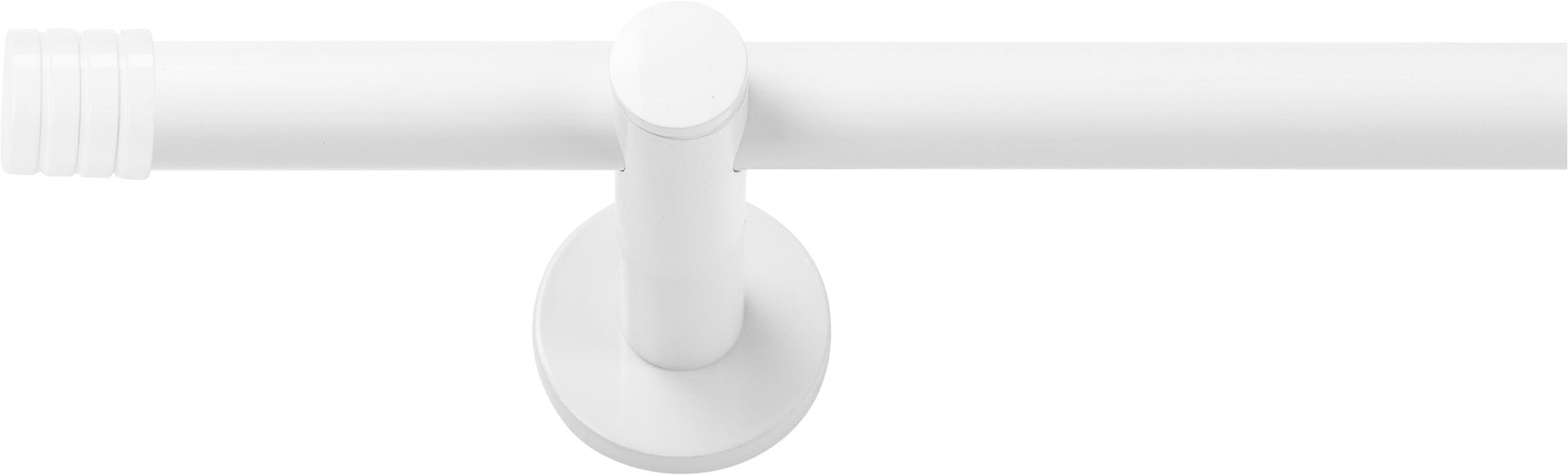 SN DECO GROUP Gardinenstange »Gardinenstange Lille Ø 19 mm, 1-läufig, Fixmass, verschraubt« Ø 19 mm Fixmass;kürzbar