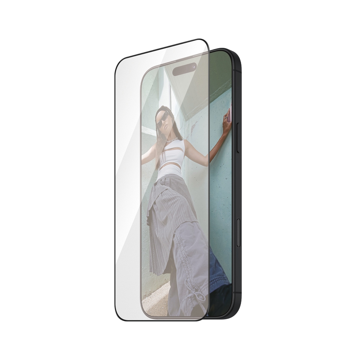 SAFE by PanzerGlass Displayschutzglas »Ultra-Wide Fit Screen Protection«, für Apple iPhone 16 Pro, Displayschutzfolie, Schutzfolie, Bildschirmschutz, kratz- & stossfest