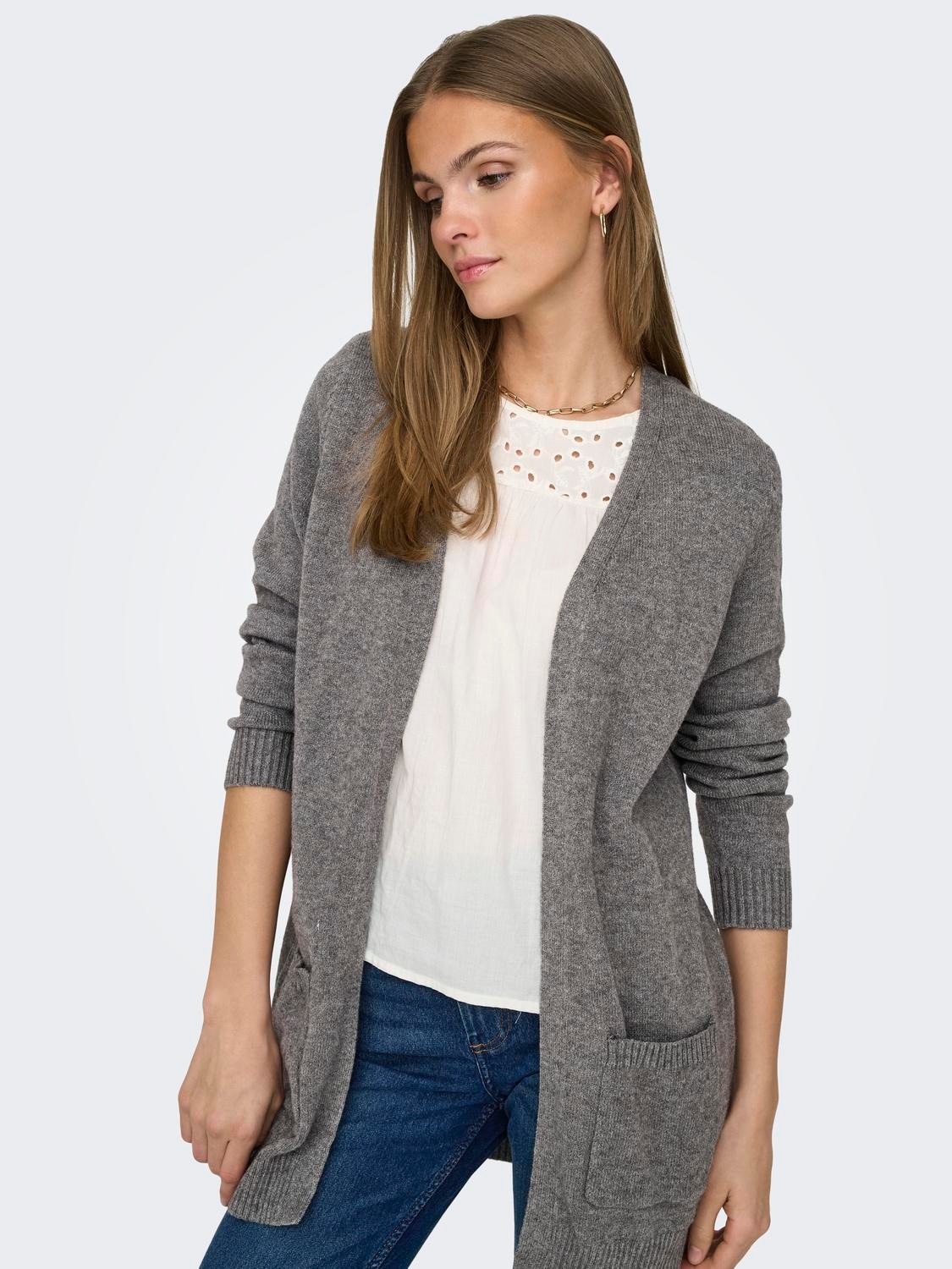 ONLY Strickjacke »ONLLESLY L/S OPEN CARDIGAN KNT NOOS«