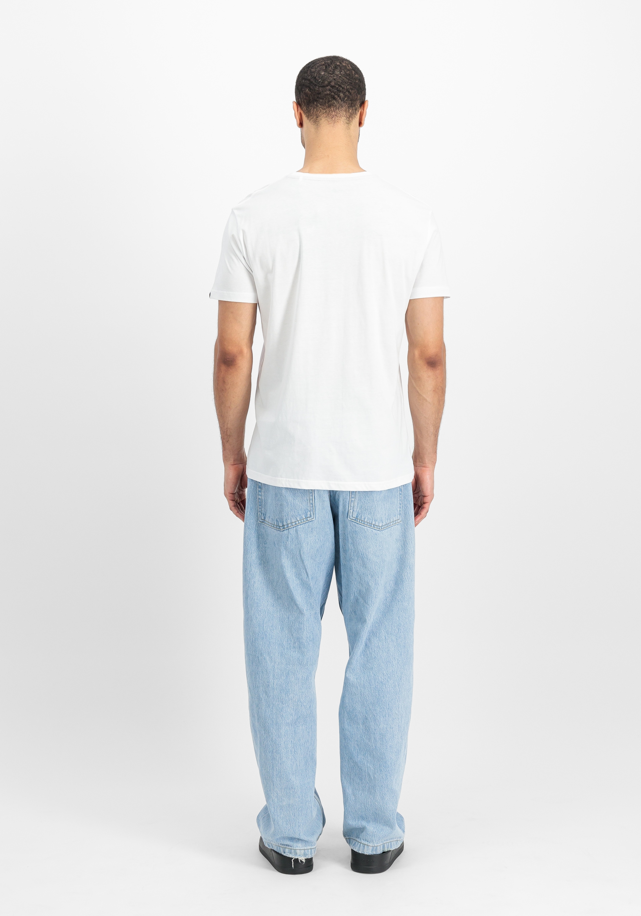 Alpha Industries T-Shirt »Alpha Industries Men - T-Shirts Alpha Label T-Shirt 2 Pack«