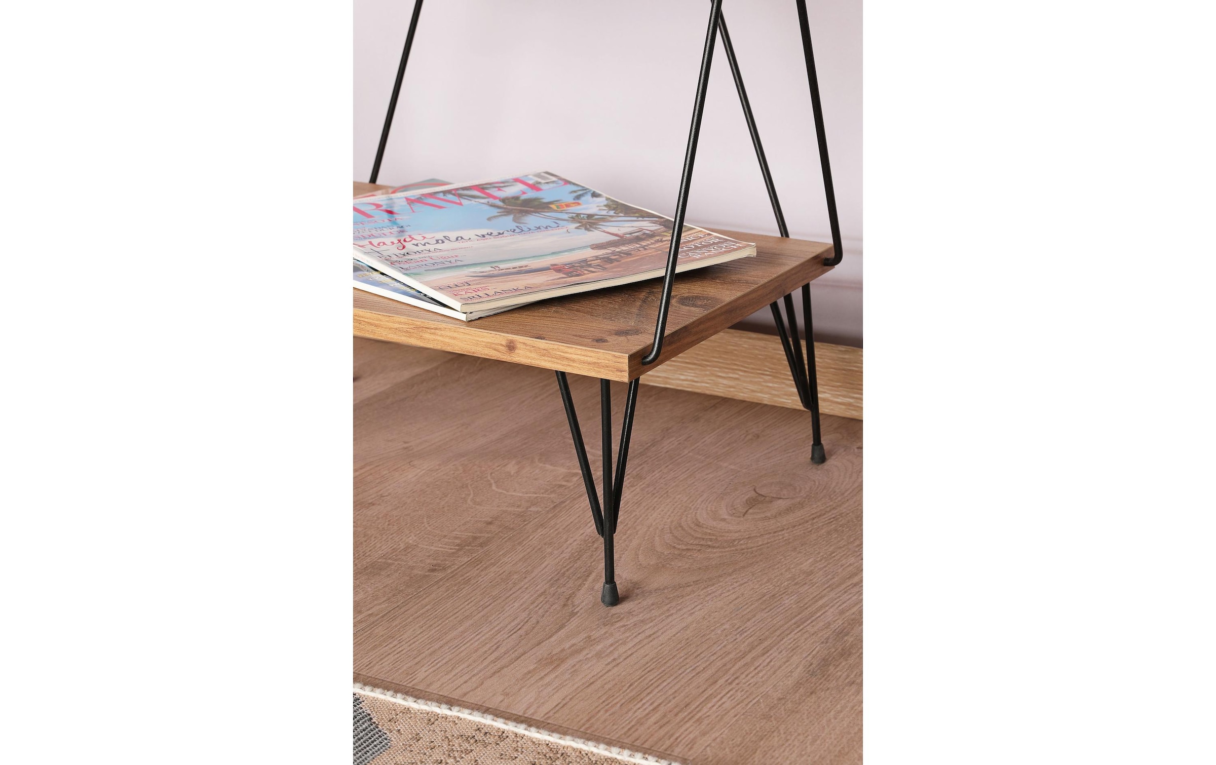 WOODY FASHION Regal »Balaban 48 x 165 x 31 cm, Braun«