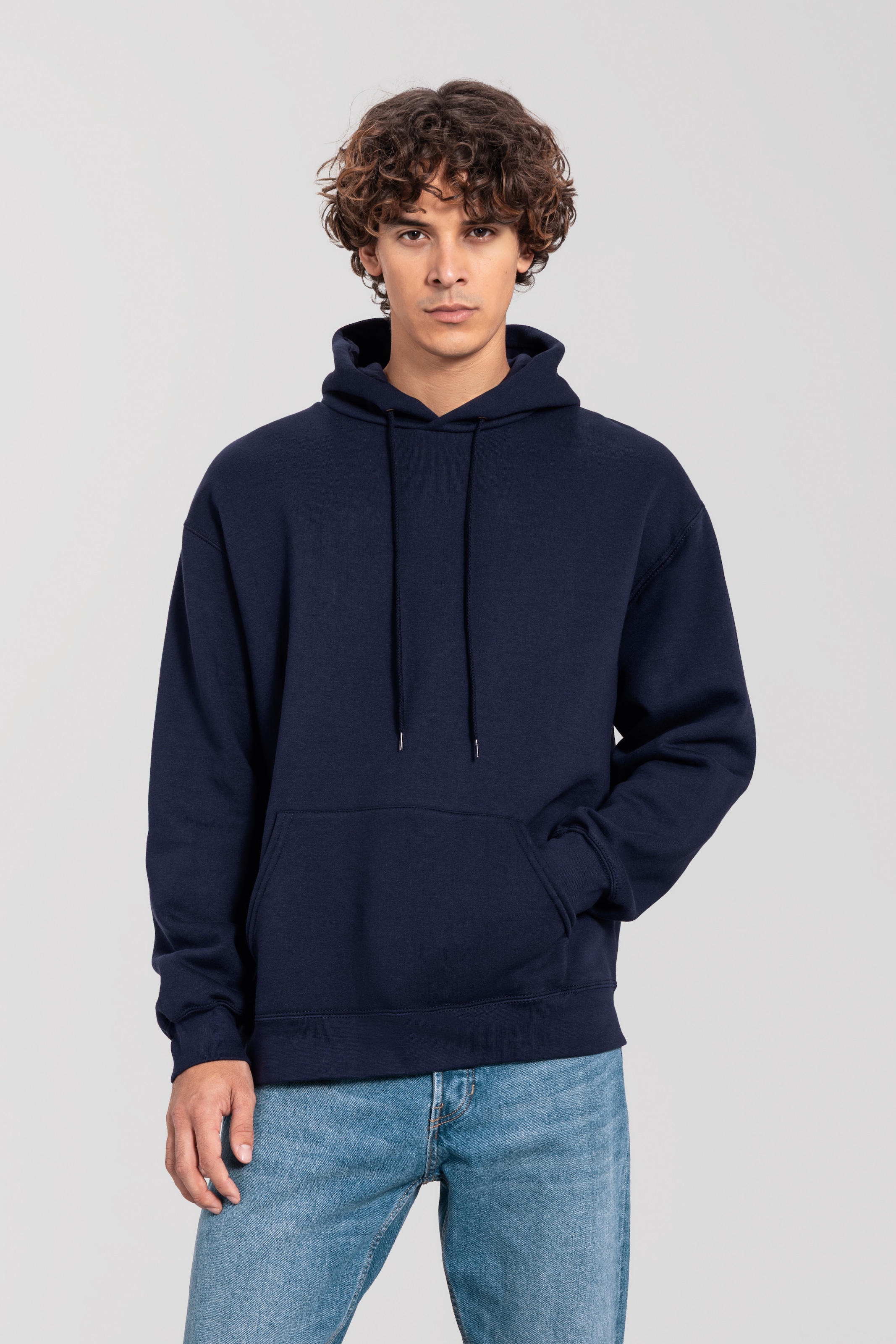 Fruit of the Loom Kapuzensweatshirt »Iconic Premium Hoodie«, mit Kängurutasche, meliert, im Casual-Stil
