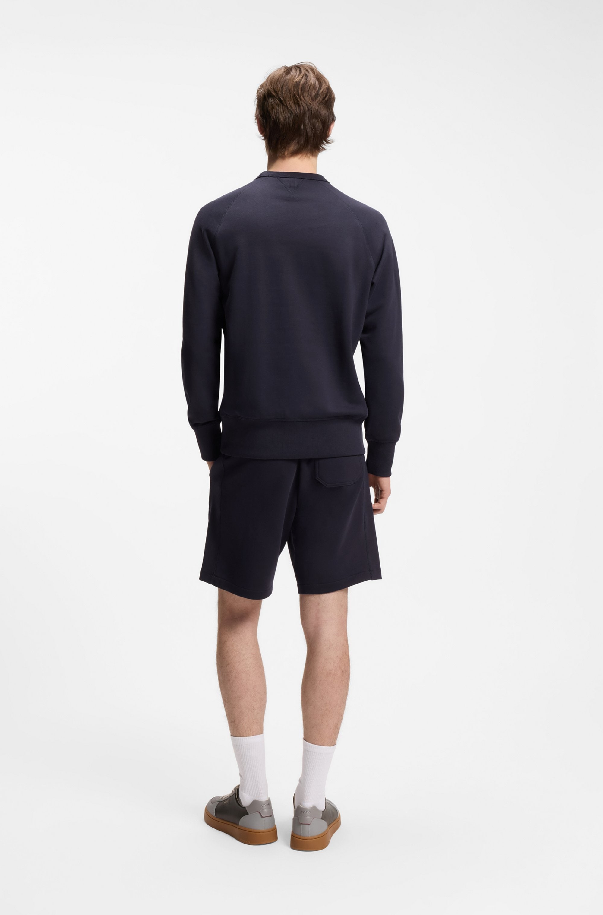 HUGO Sweat-shirt »Nevacrew«, Rundhalsausschnitt, Regular Fit,

